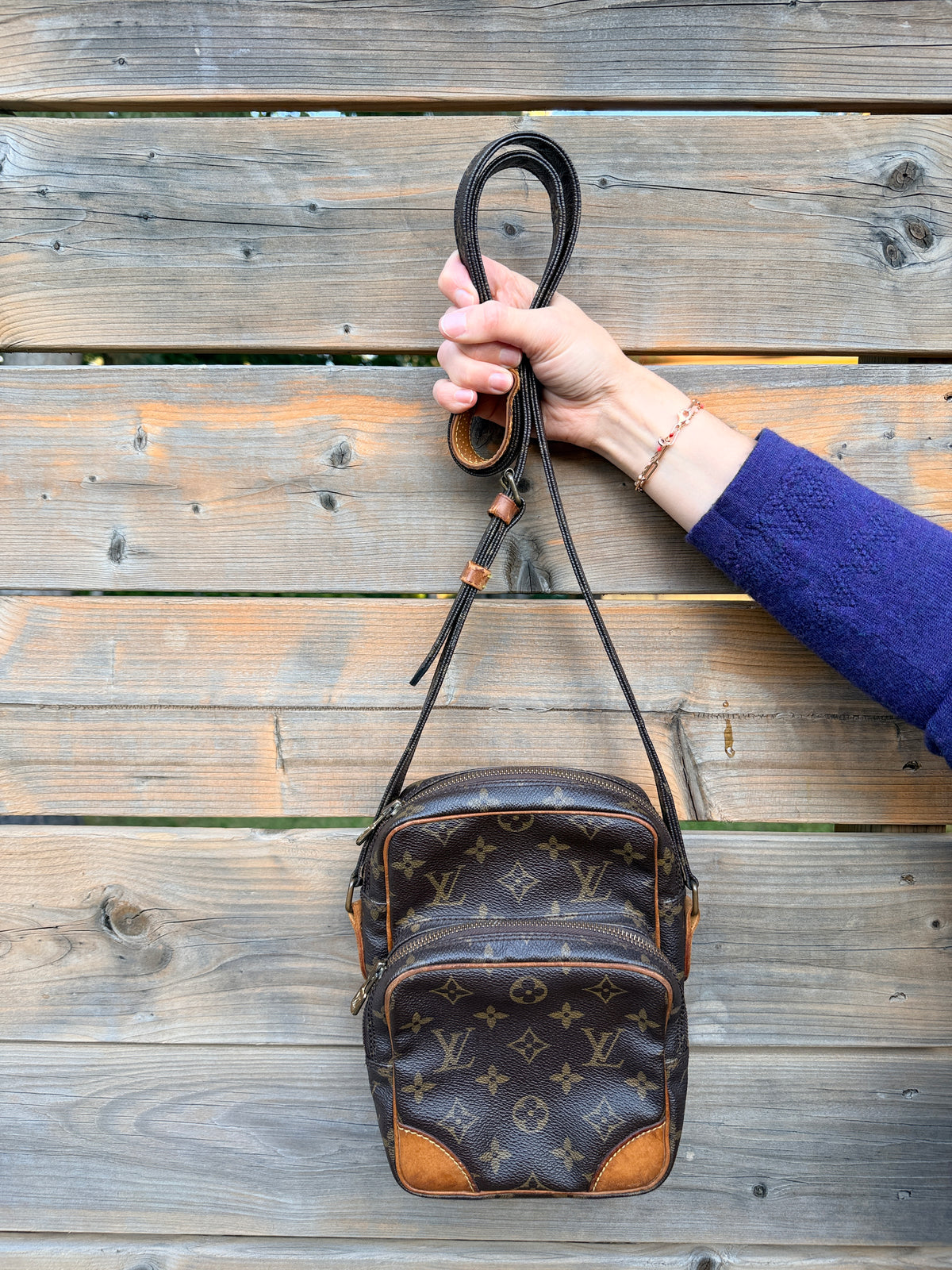 Louis Vuitton Vintage Amazon Monogram Crossbody Bag (1986)