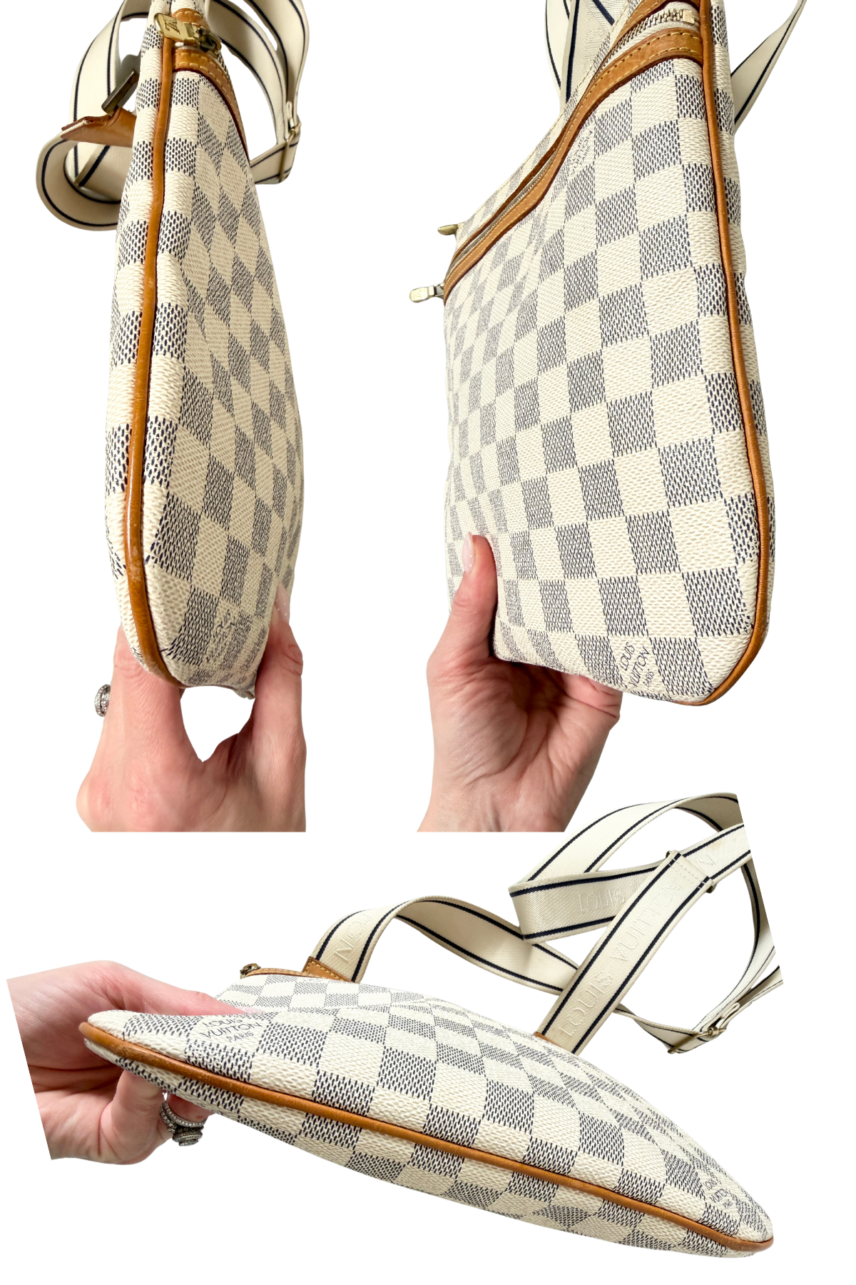 Louis Vuitton Damier Azur Bosphore Messenger Bag (2007)