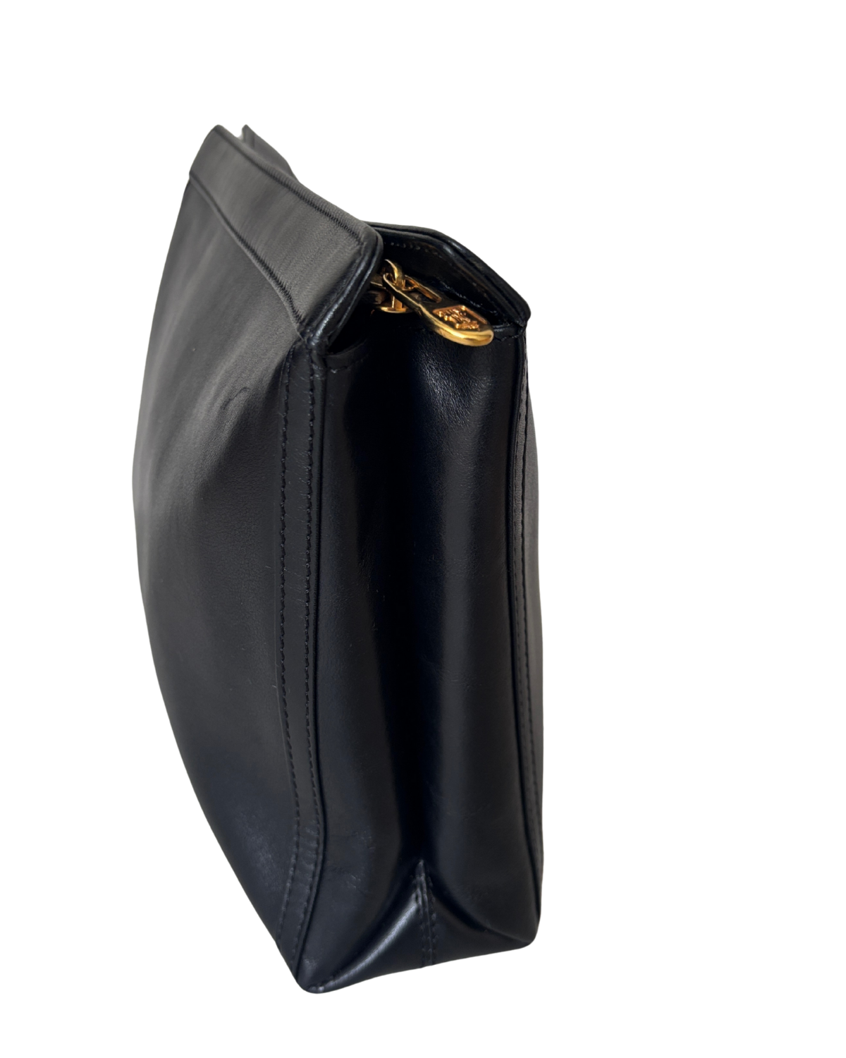 CELINE Black Leather Clutch (2003)