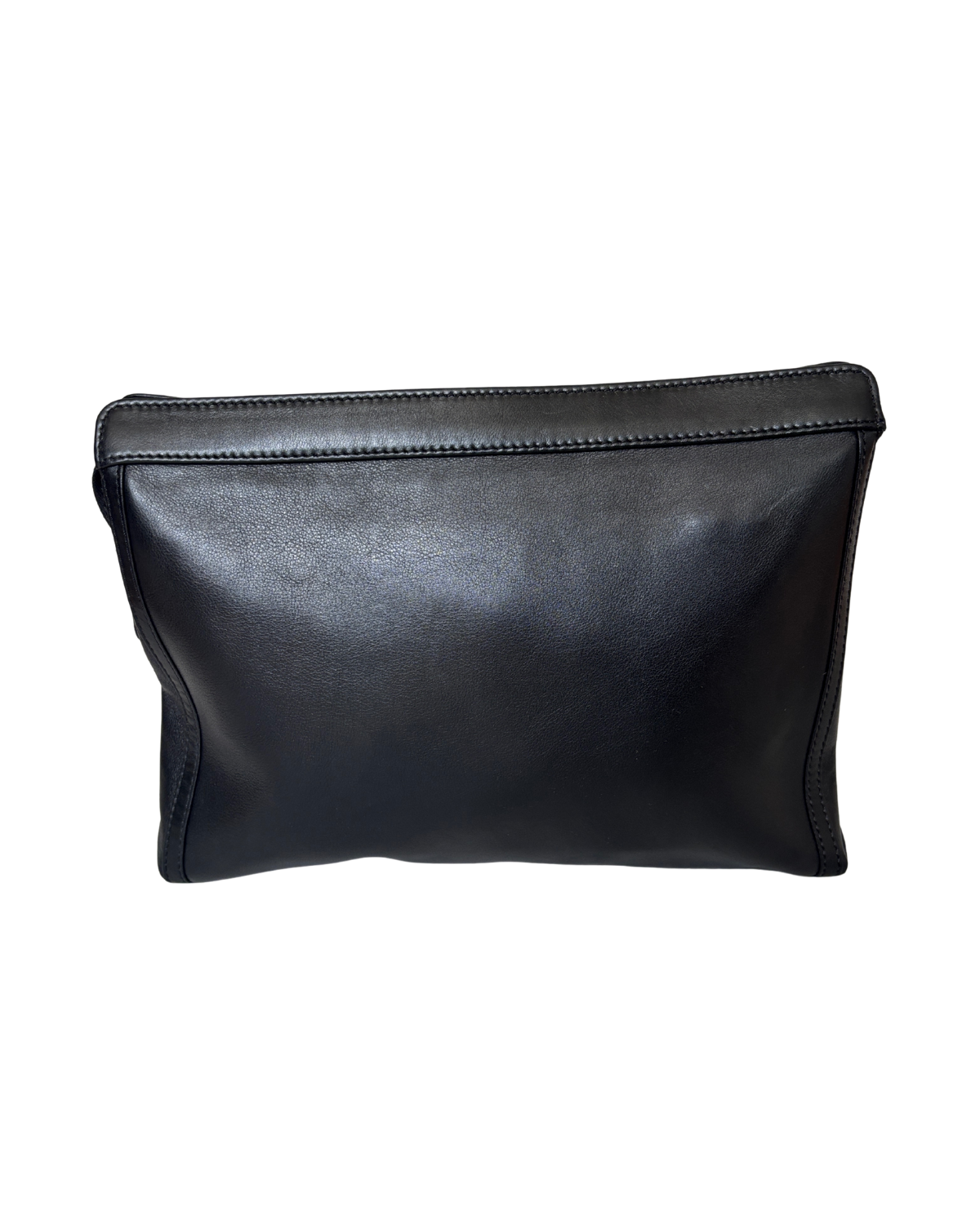 CELINE Black Leather Clutch (2003)