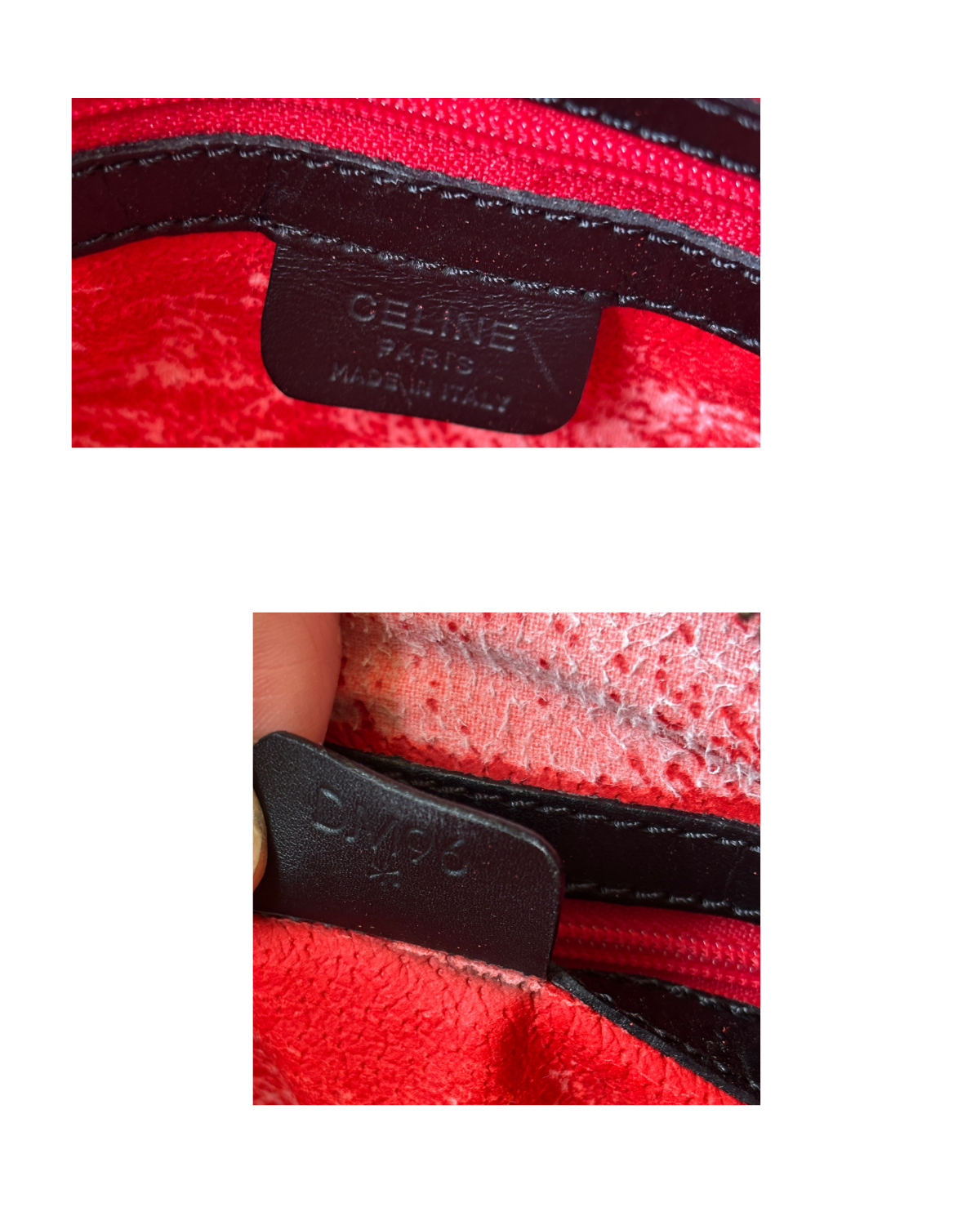 Vintage Celine Black Leather Camera Bag with Gold Hardware