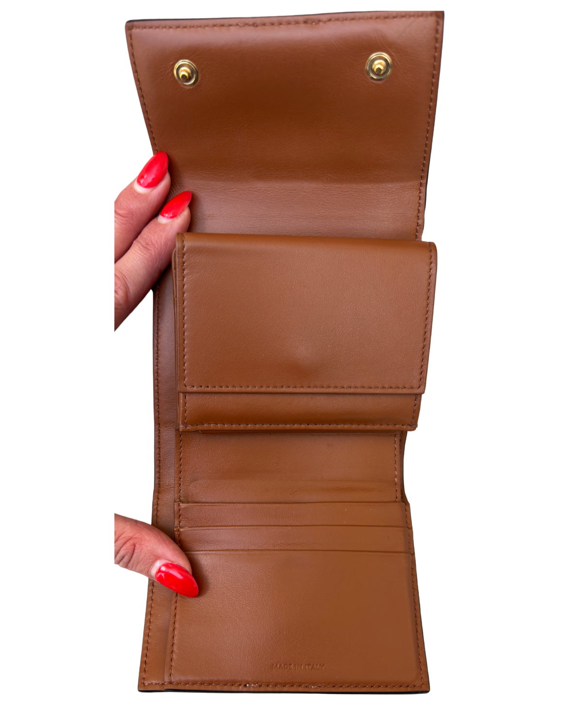Celine Tan Triomphe Canvas Small Trifold Wallet