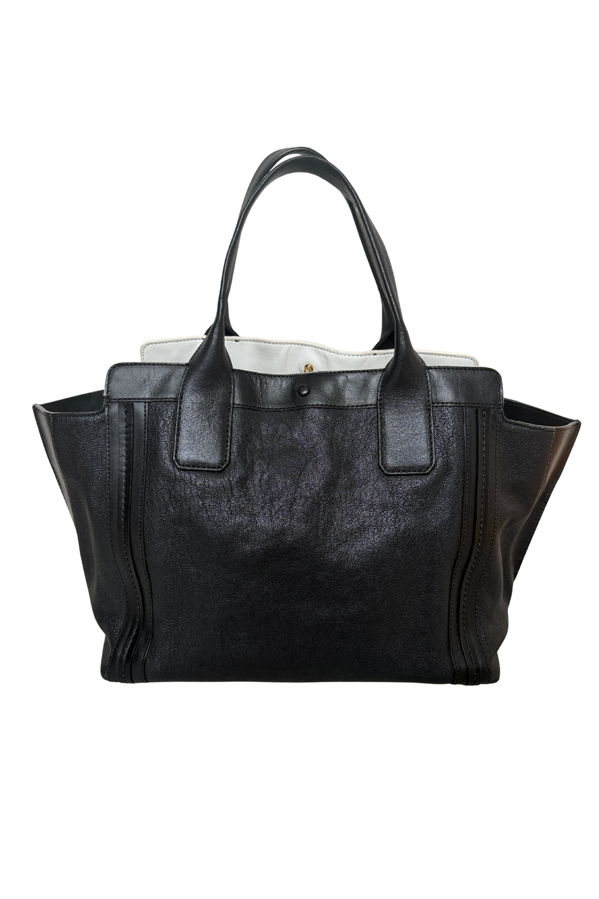 Chloé Alison Black Leather Small Tote
