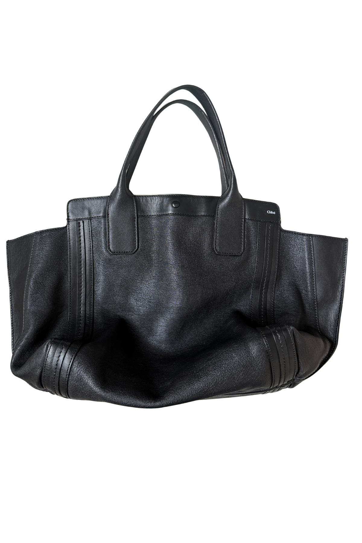 Chloé Alison Black Leather Small Tote