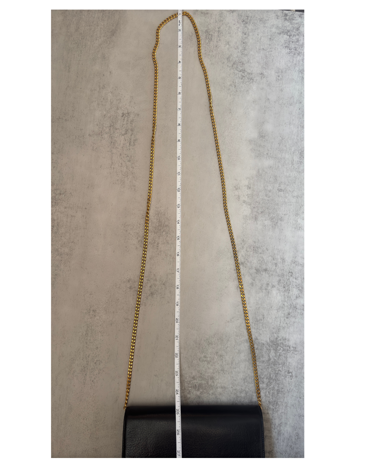 Dior Vintage Small Black Leather Bag / Clutch