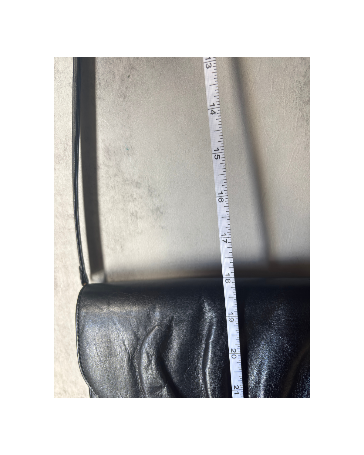 Vintage Dior Pleated Black Leather Shoulder Bag