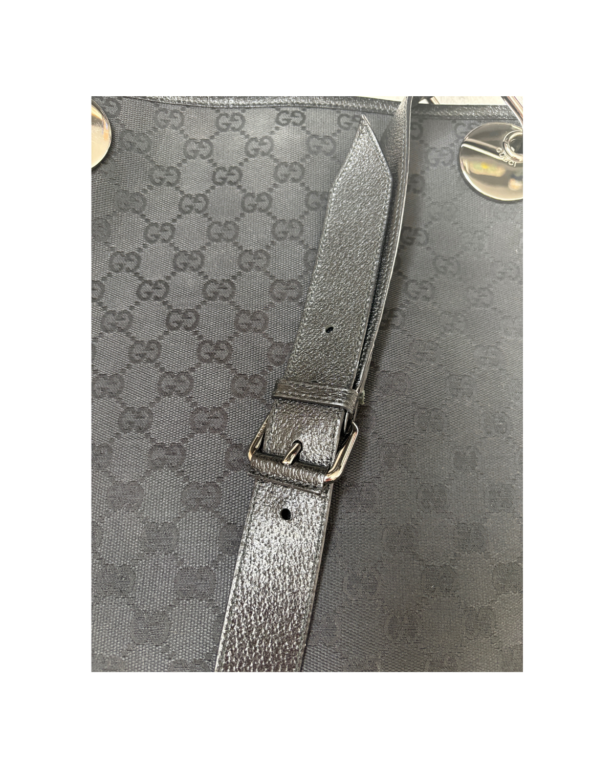Vintage Gucci GG Canvas Messenger Bag