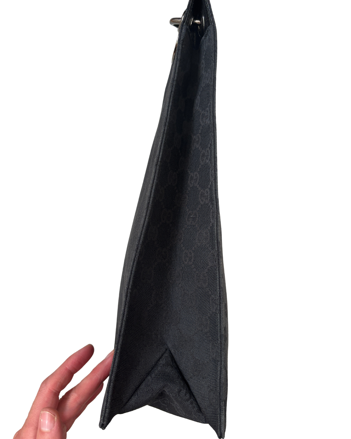 Vintage Gucci GG Canvas Messenger Bag
