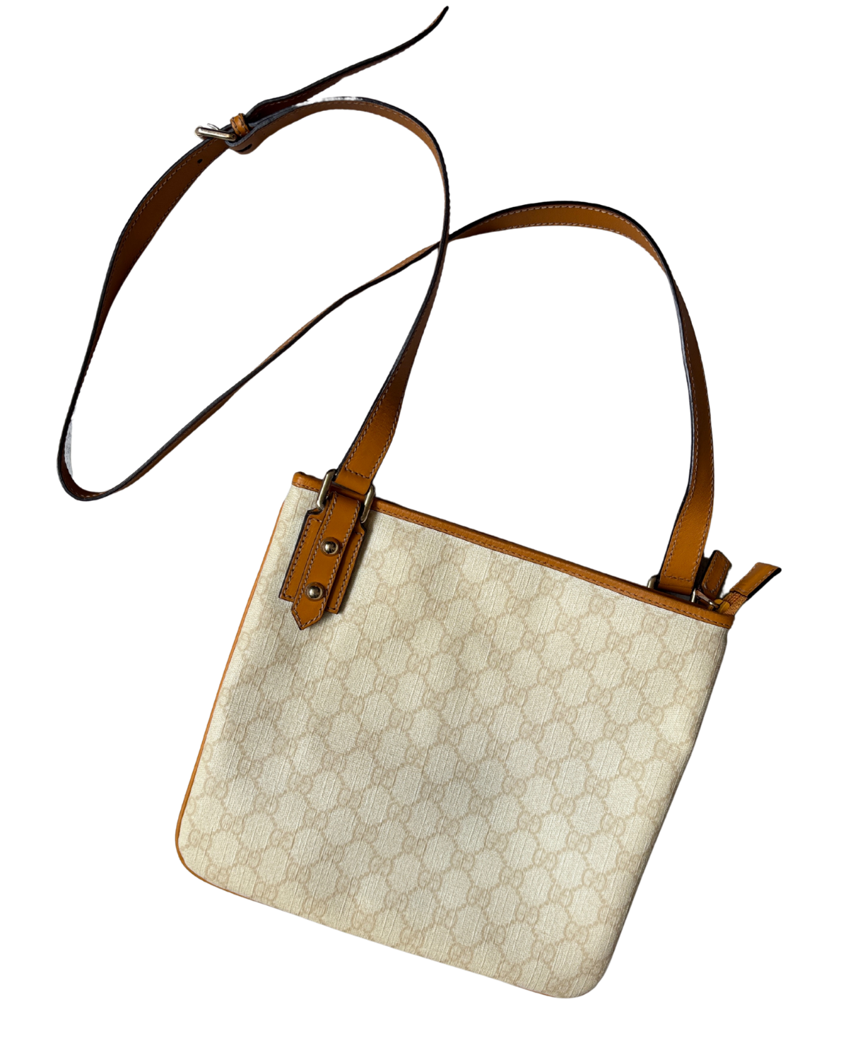 GUCCI GG Monogram Coated Canvas Crossbody