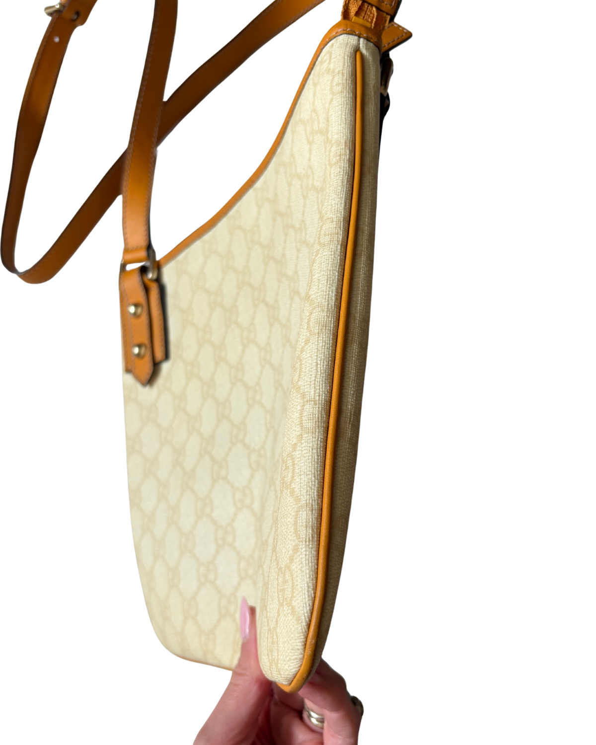 GUCCI GG Monogram Coated Canvas Crossbody