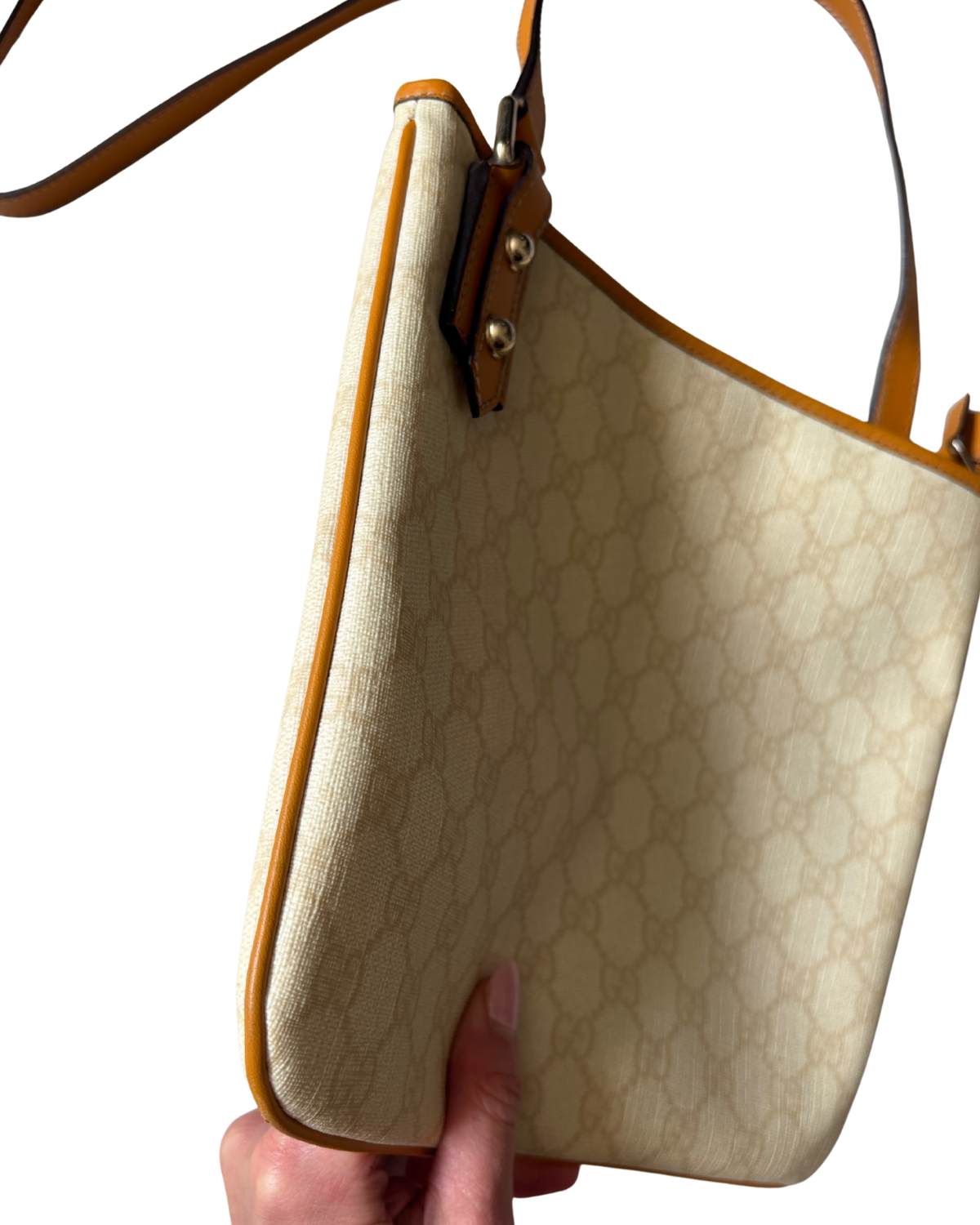 GUCCI GG Monogram Coated Canvas Crossbody