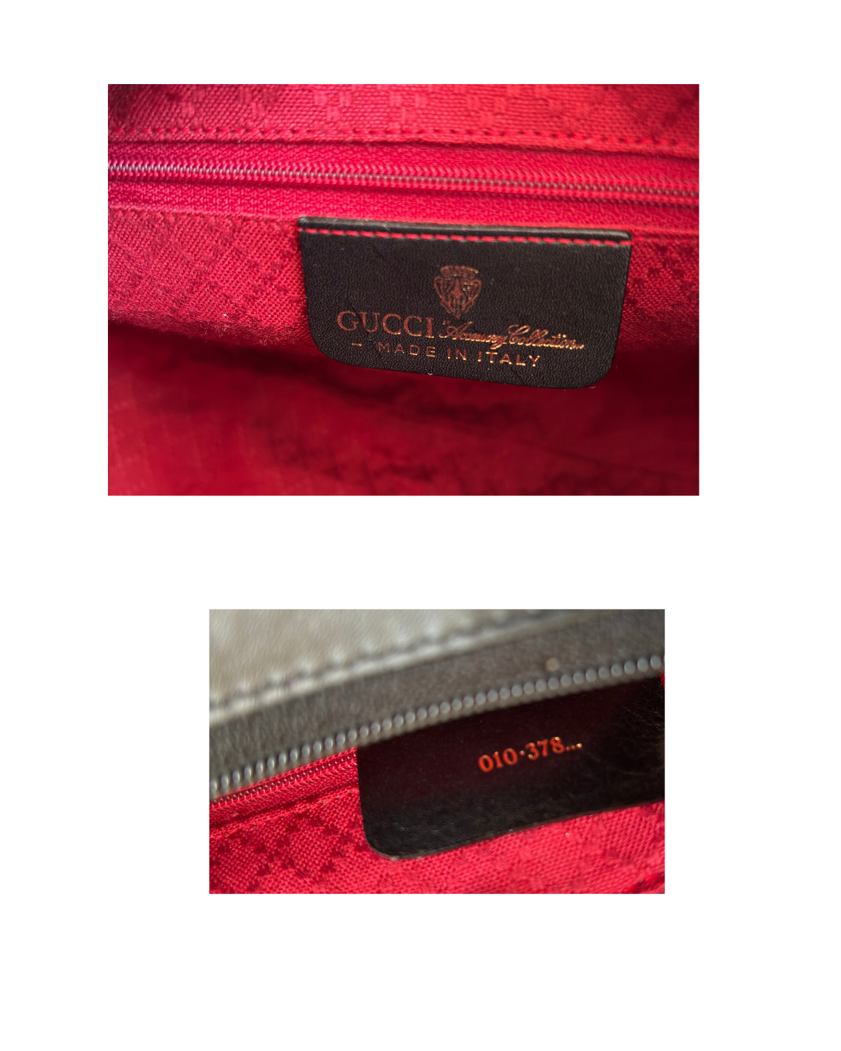 Gucci Vintage GG Web Sherry Line Canvas Shoulder Bag