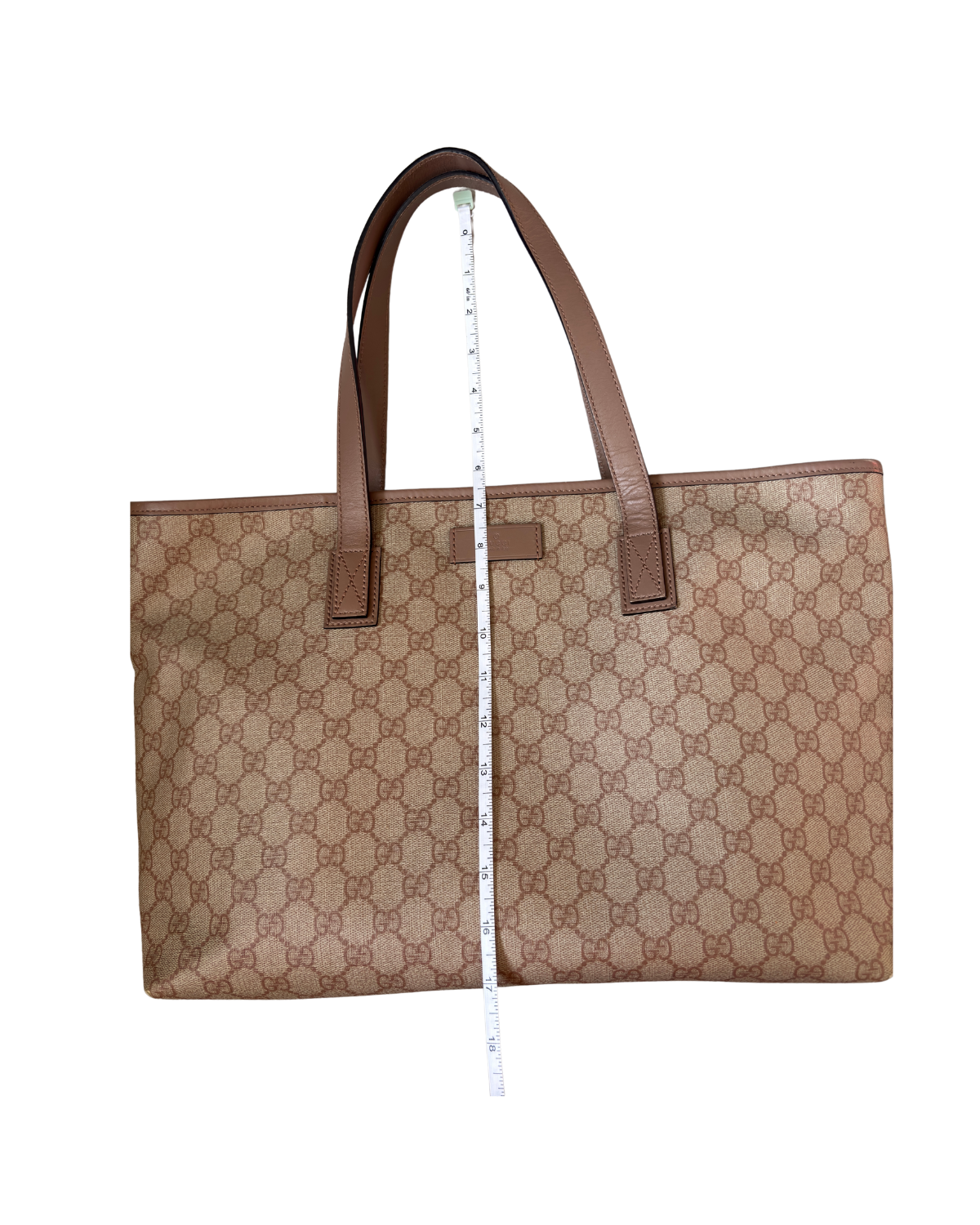 Gucci GG Supreme Canvas Dusty Pink Tote
