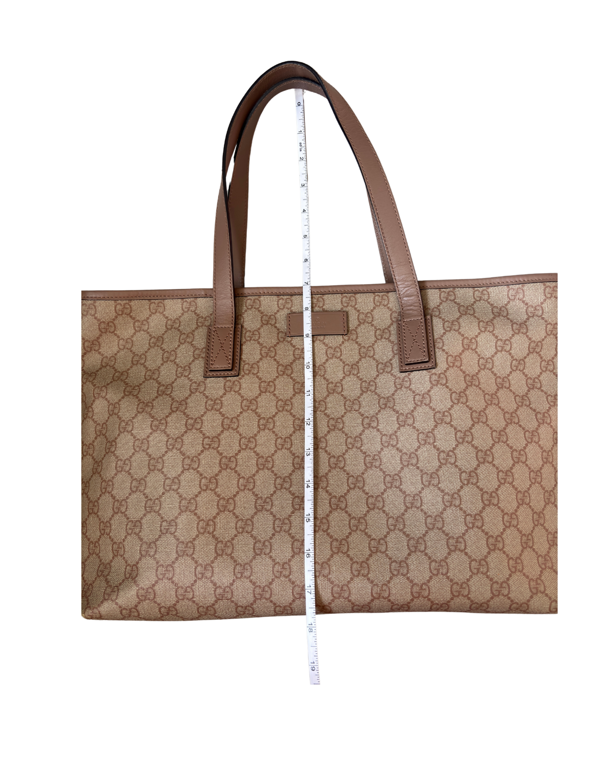 Gucci GG Supreme Canvas Dusty Pink Tote