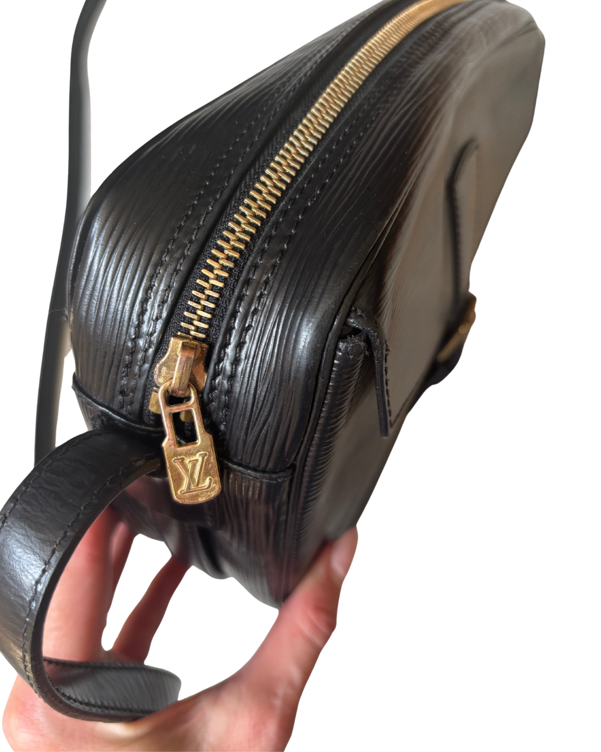 Louis Vuitton Black Epi Jeune Fille MM (1992)