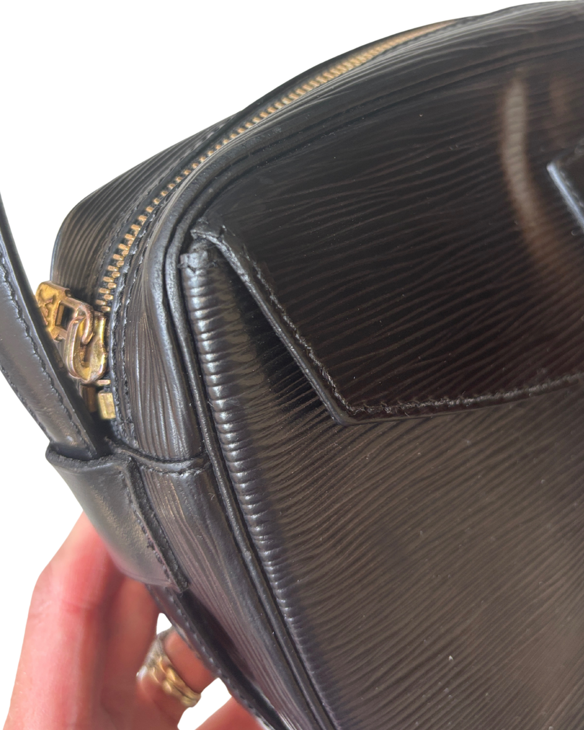 Louis Vuitton Black Epi Jeune Fille MM (1992)