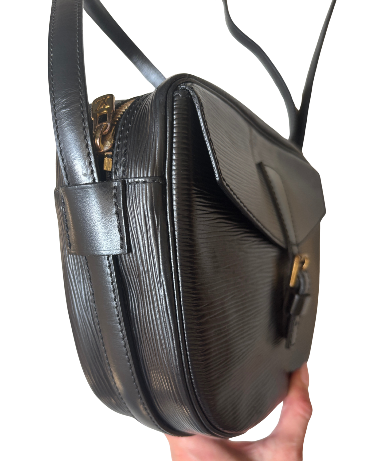 Louis Vuitton Black Epi Jeune Fille MM (1992)