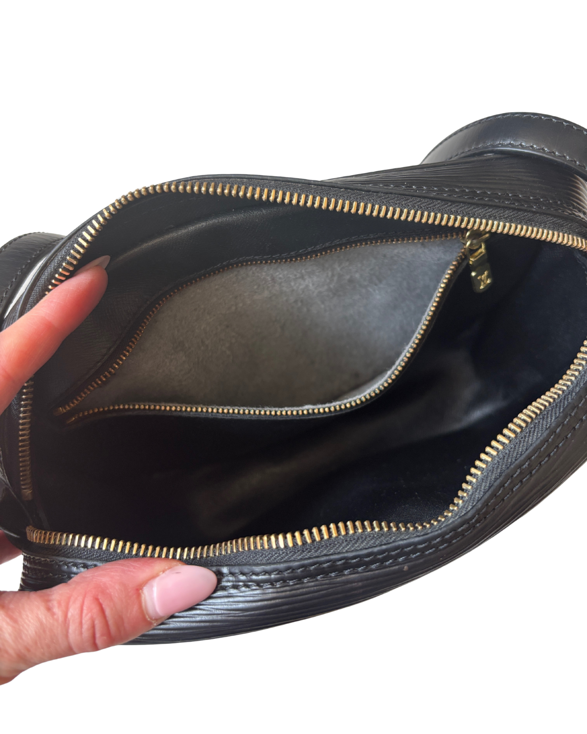 Louis Vuitton Black Epi Jeune Fille MM (1992)