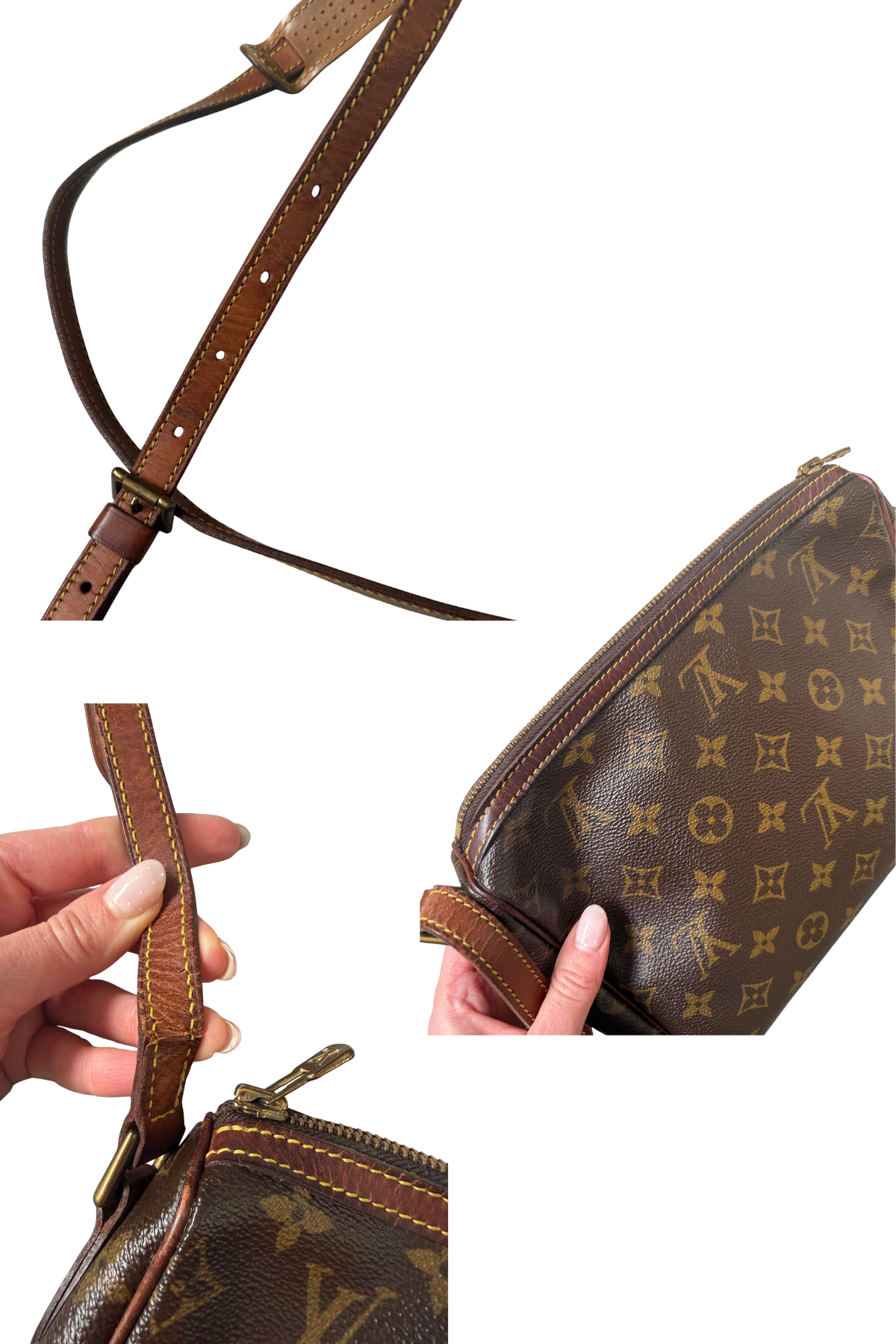Louis Vuitton Monogram Tulley Shoulder Bag (1989)