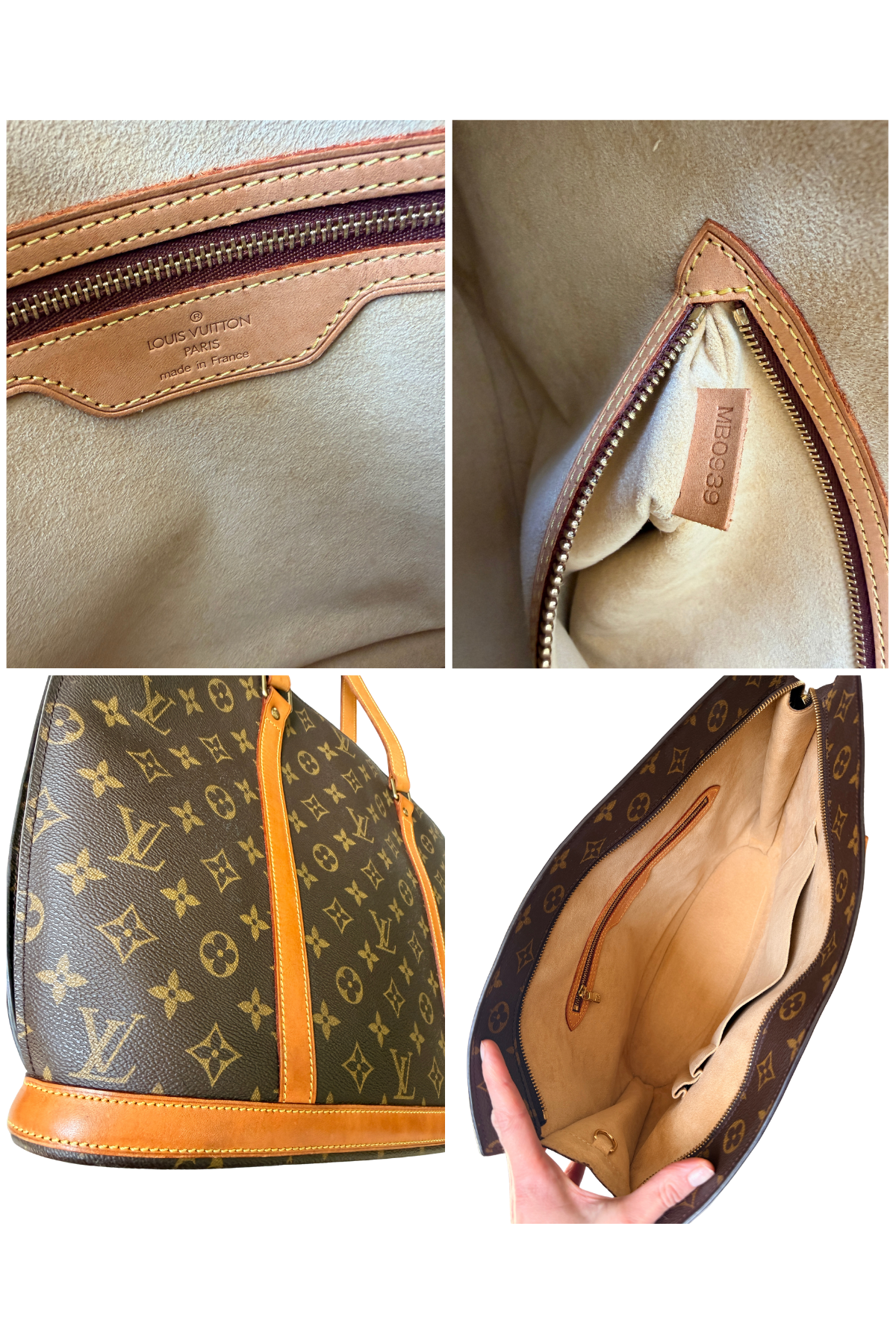 Louis Vuitton Monogram Babylone Tote (1999)