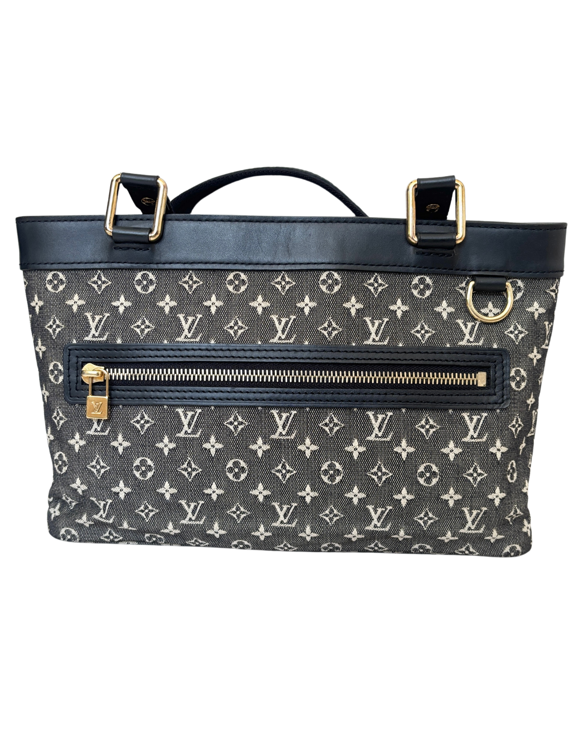 Louis Vuitton Black Monogram Mini Lin Lucile PM Bag (2005)