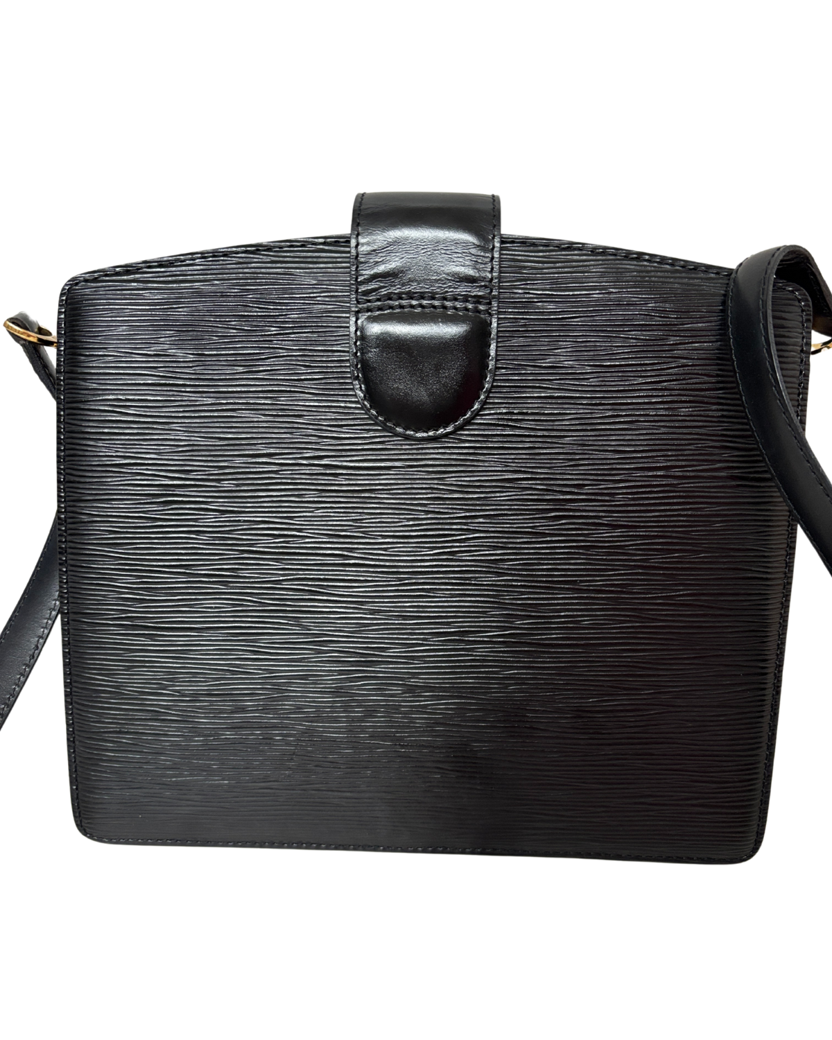 Louis Vuitton Black Epi Leather Capucine Bag