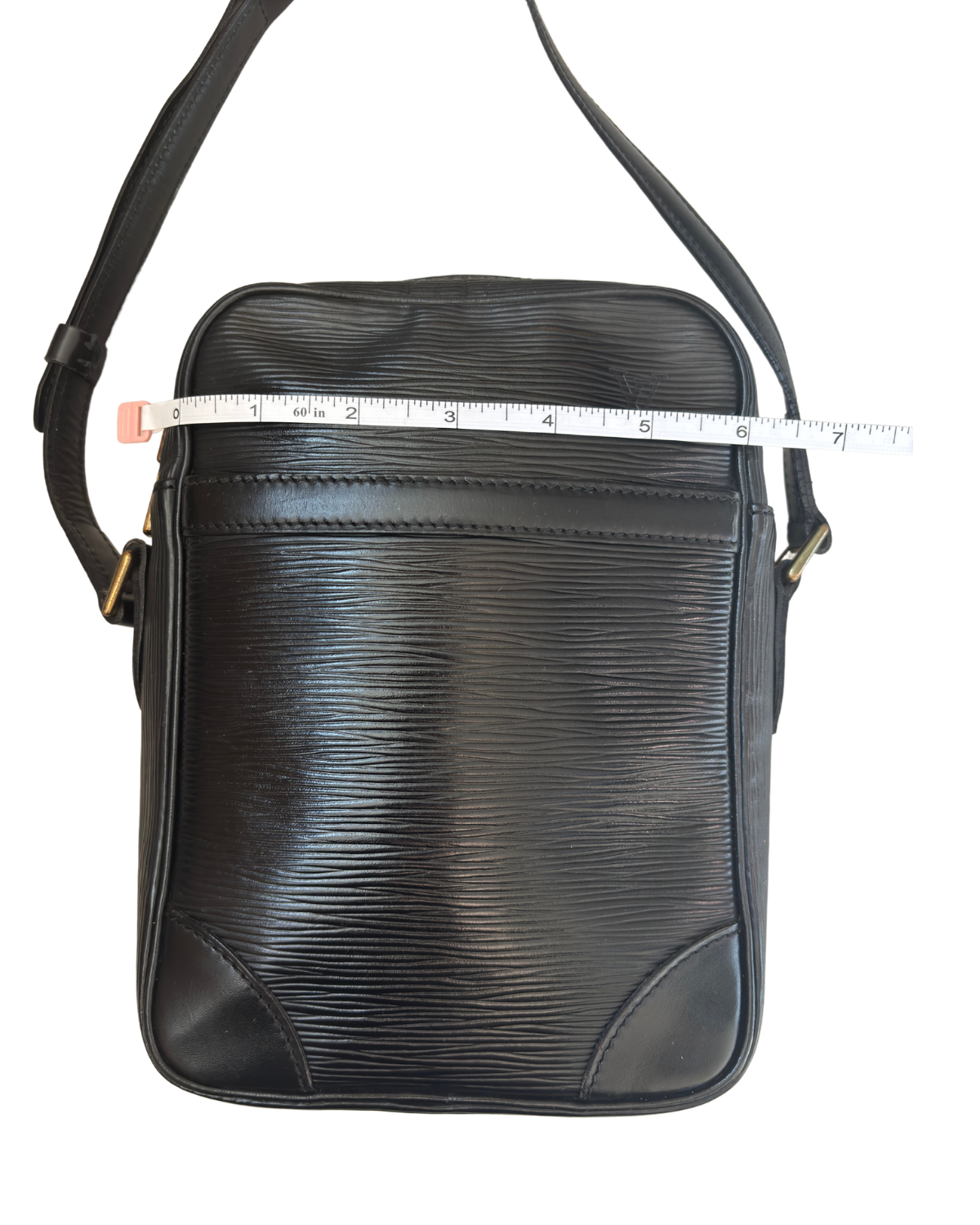 Louis Vuitton Black Epi Danube Crossbody 1988