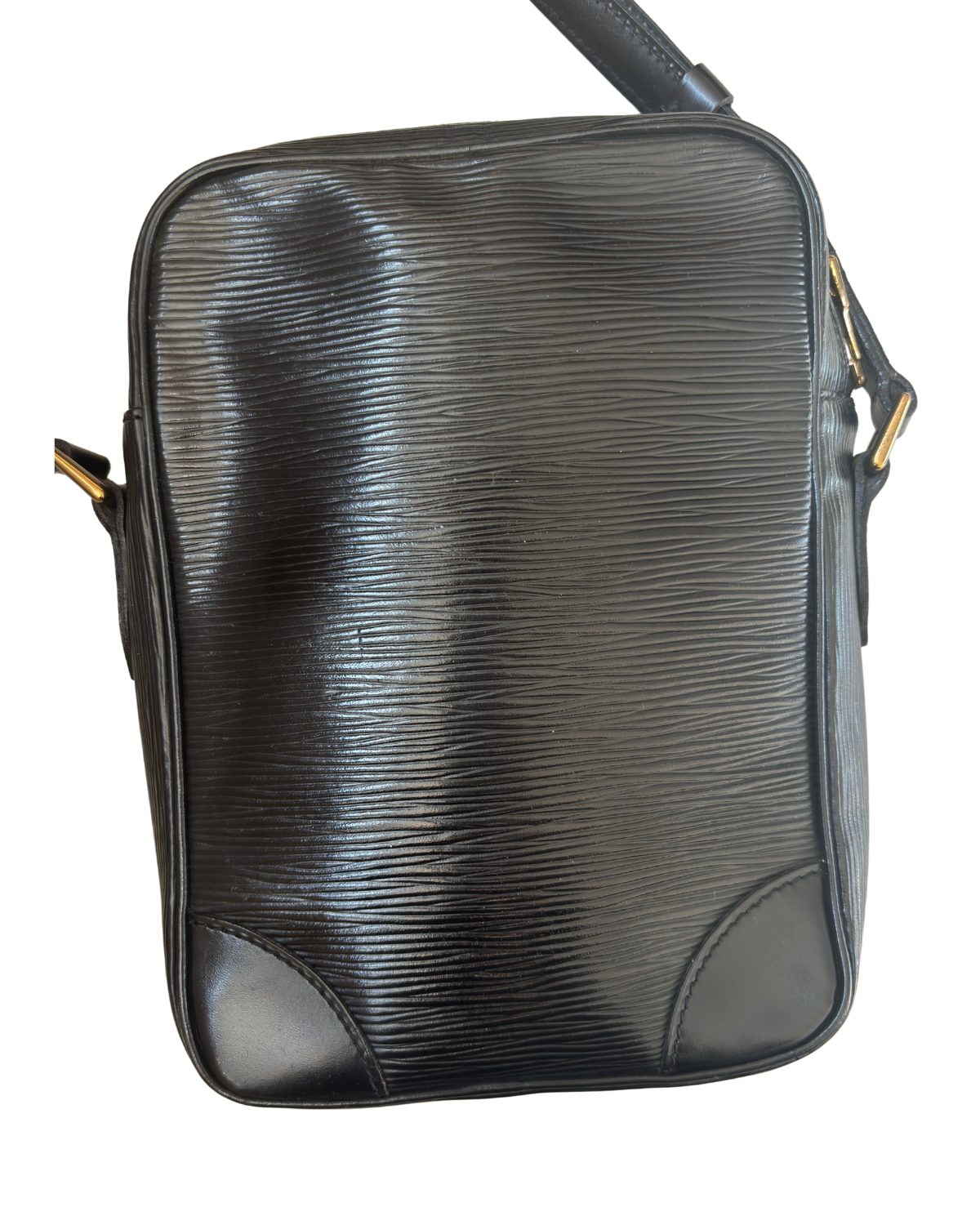 Louis Vuitton Black Epi Danube Crossbody 1988
