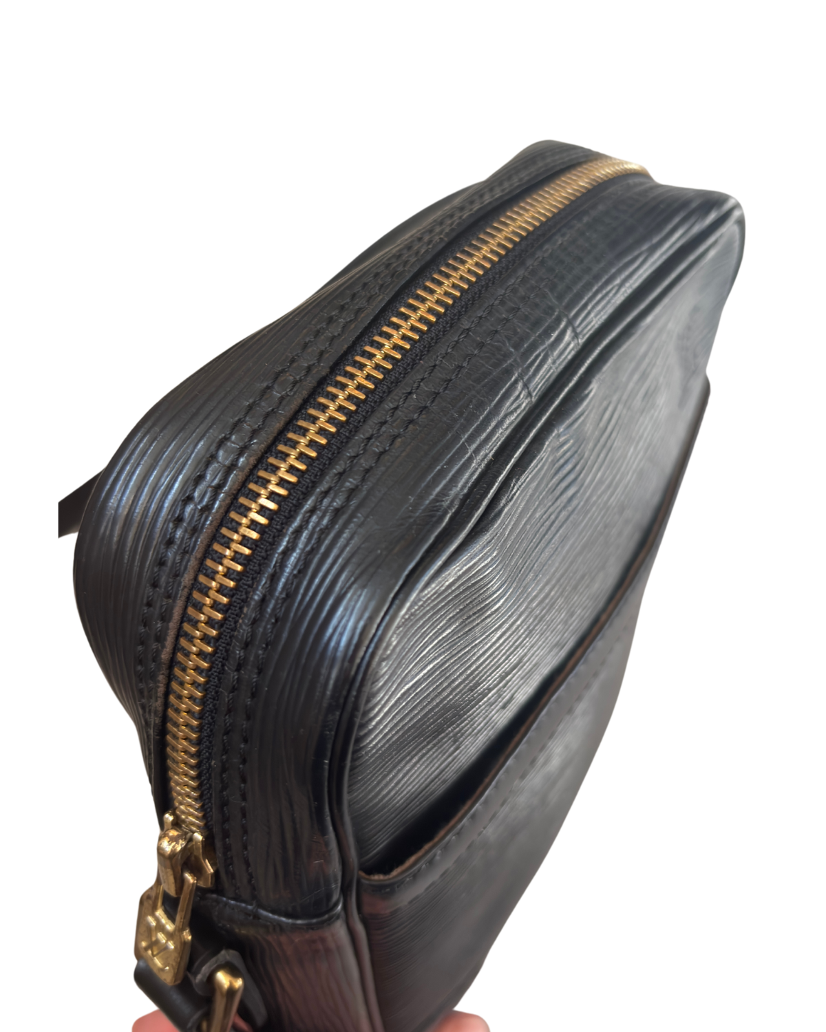 Louis Vuitton Black Epi Danube Crossbody 1988