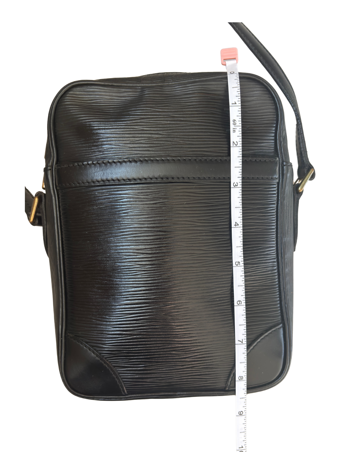 Louis Vuitton Black Epi Danube Crossbody 1988