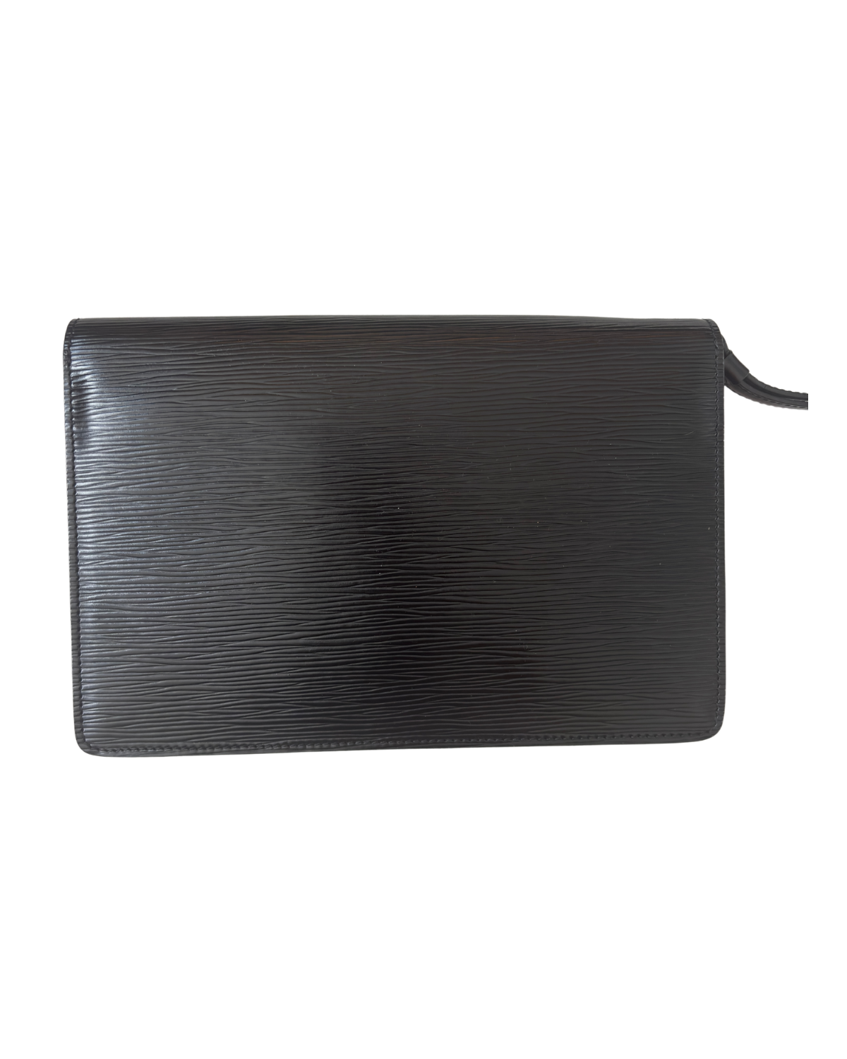 Louis Vuitton Black Epi Sellier Dragonne Clutch