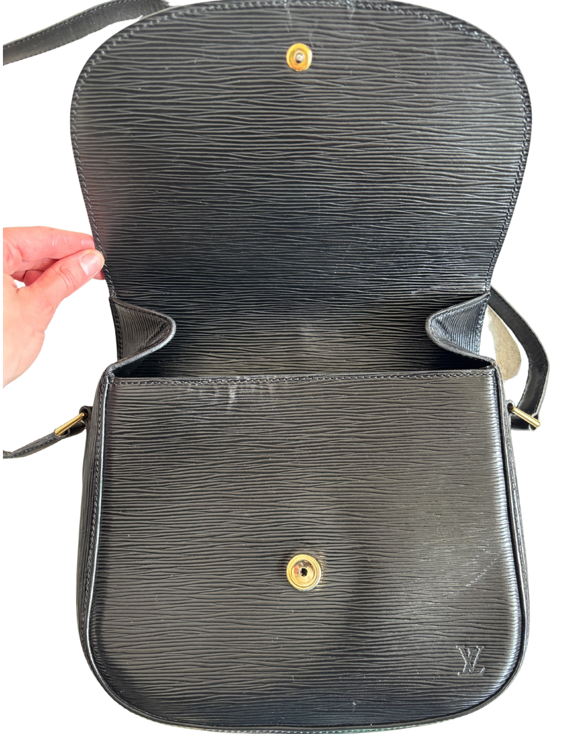 Louis Vuitton Black Epi St Cloud GM