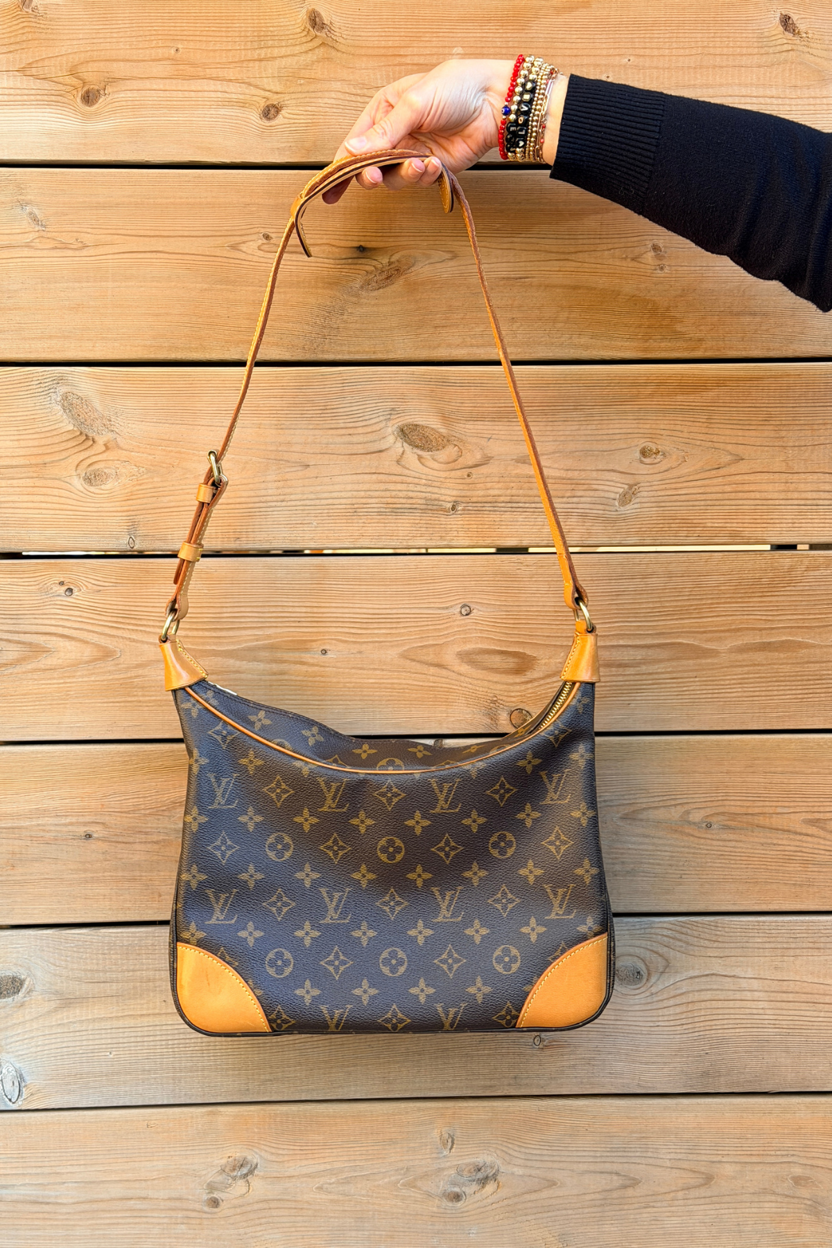 Louis Vuitton Monogram Boulogne 30 Shoulder Bag (1997)