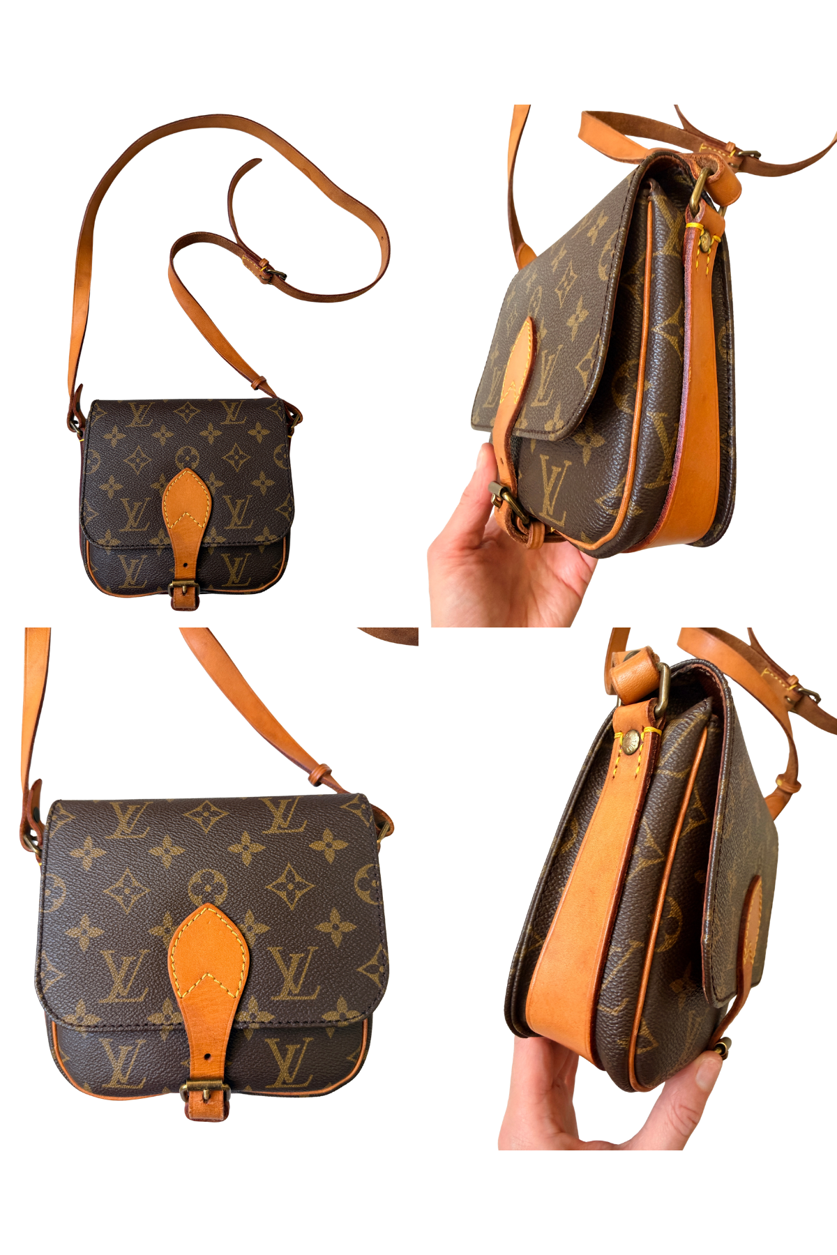 Louis Vuitton Monogram Cartouchière PM (1985)