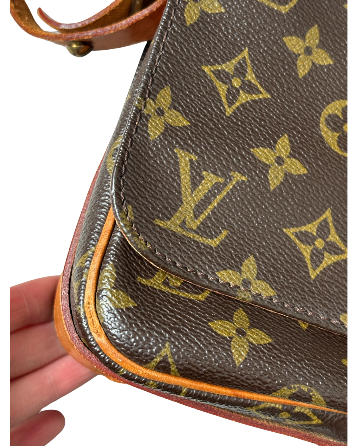 Louis Vuitton Monogram Cartouchiere MM Crossbody