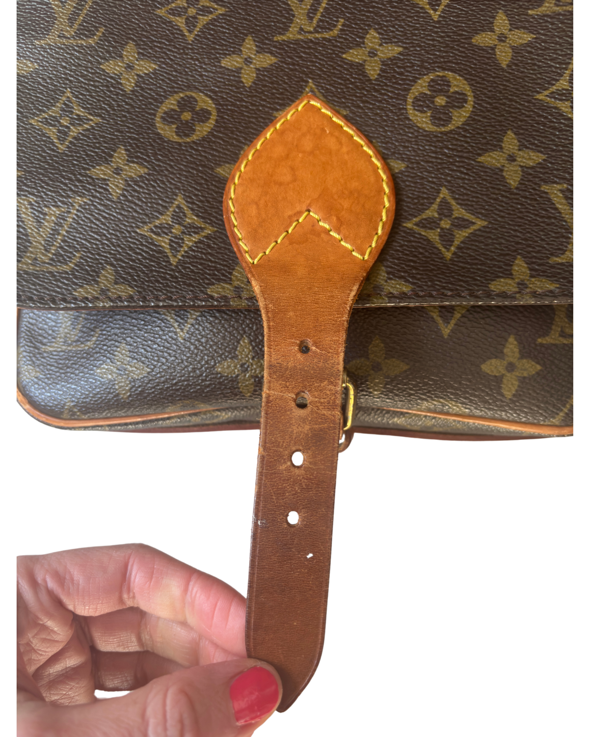 Louis Vuitton Monogram Cartouchiere MM Crossbody