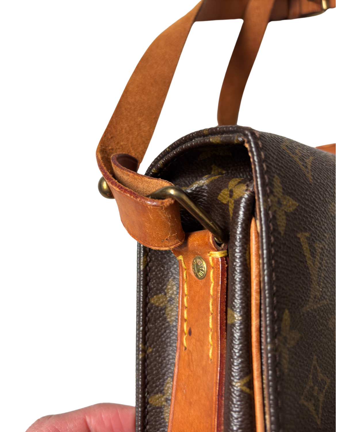 Louis Vuitton Monogram Cartouchiere MM Crossbody
