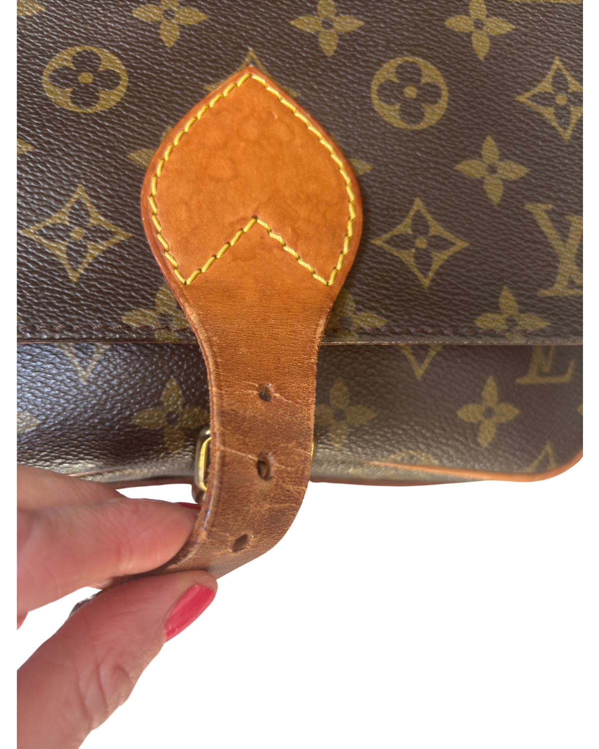 Louis Vuitton Monogram Cartouchiere MM Crossbody