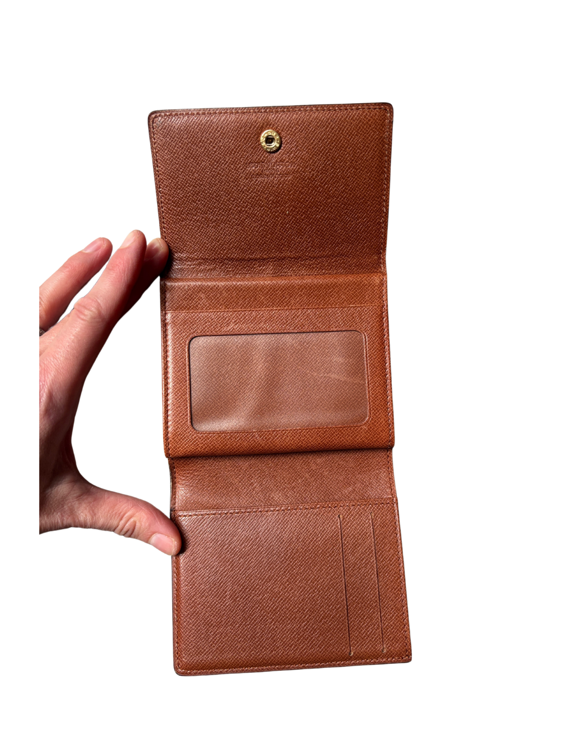 Louis Vuitton Monogram Kisslock Compact Wallet