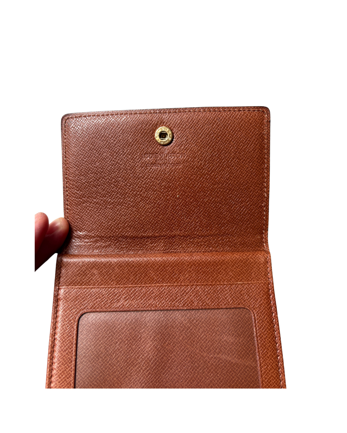 Louis Vuitton Monogram Kisslock Compact Wallet