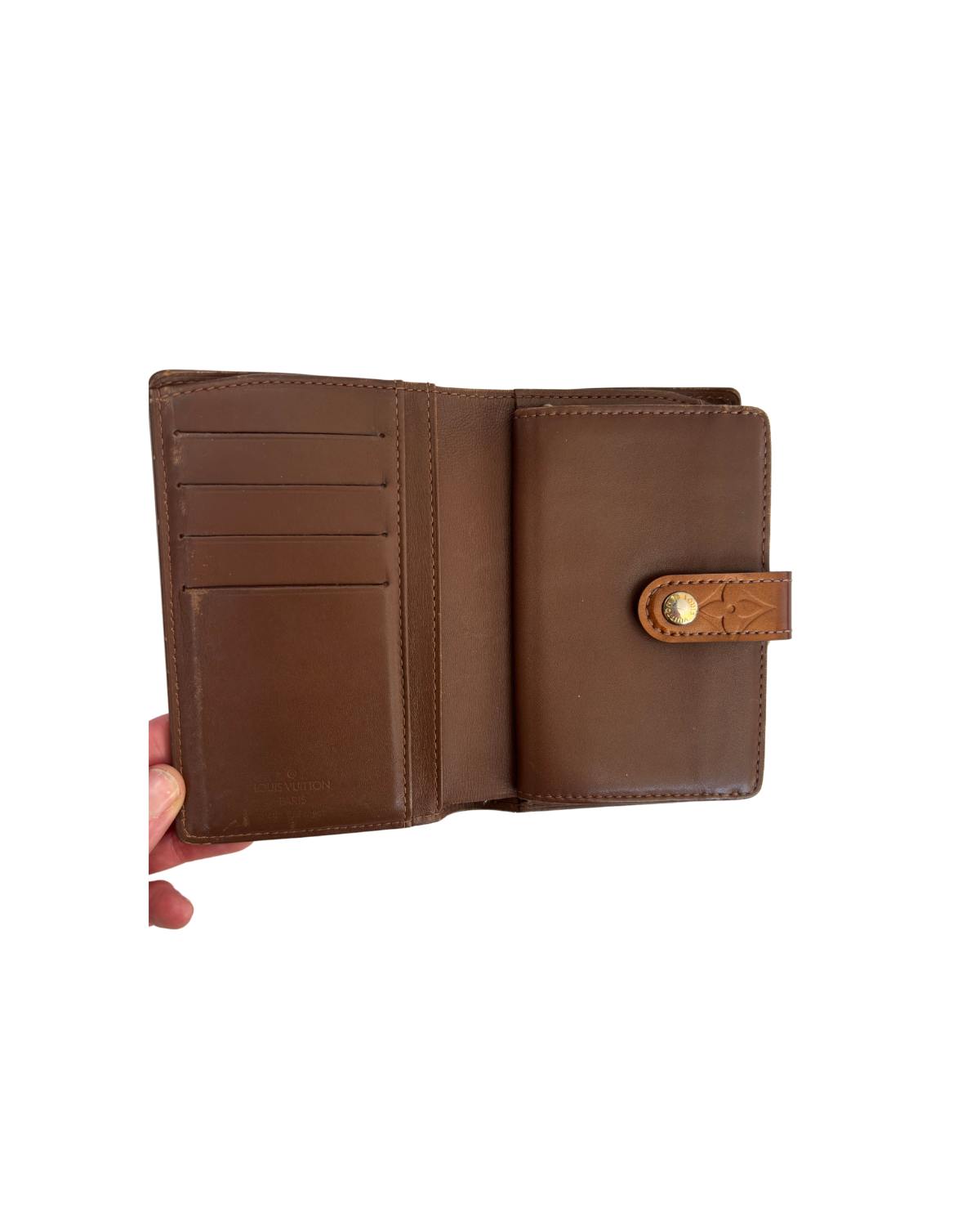 Louis Vuitton Vernis Kisslock Wallet