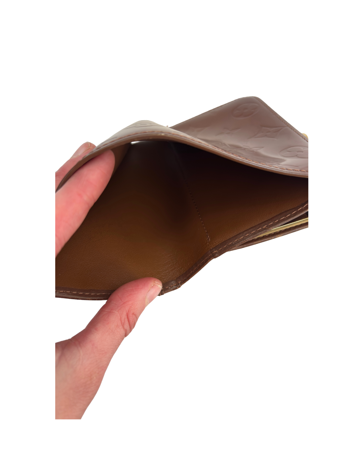 Louis Vuitton Vernis Kisslock Wallet