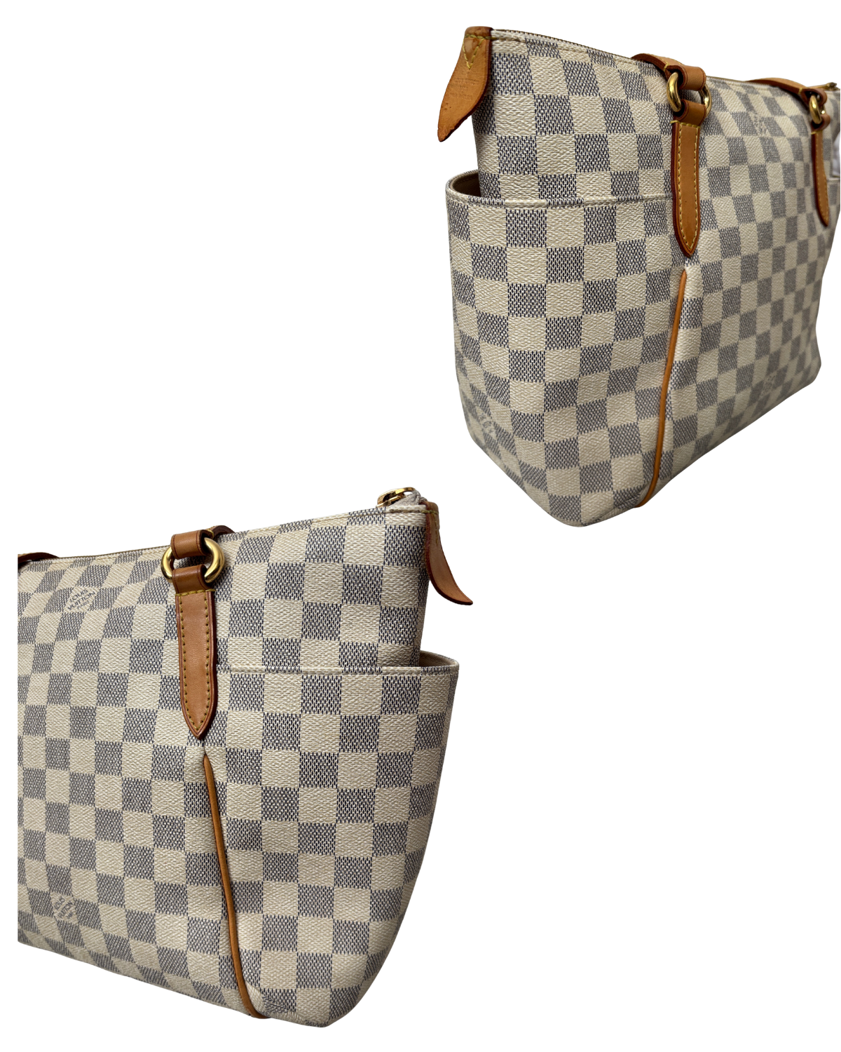 Louis Vuitton Damier Azur Totally PM Shoulder Bag (2009)