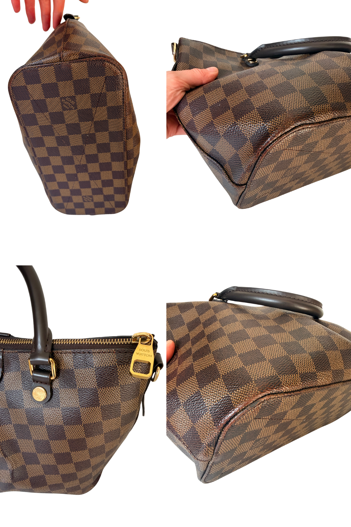 Louis Vuitton Siena PM Damier Ebene Shoulder Bag (2013)