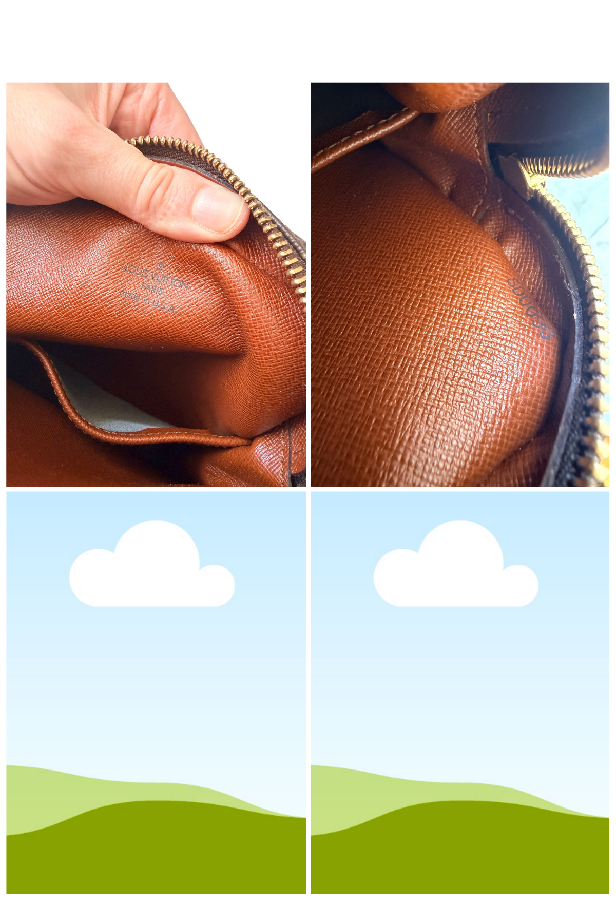 Louis Vuitton Monogram Danube Crossbody (2000)