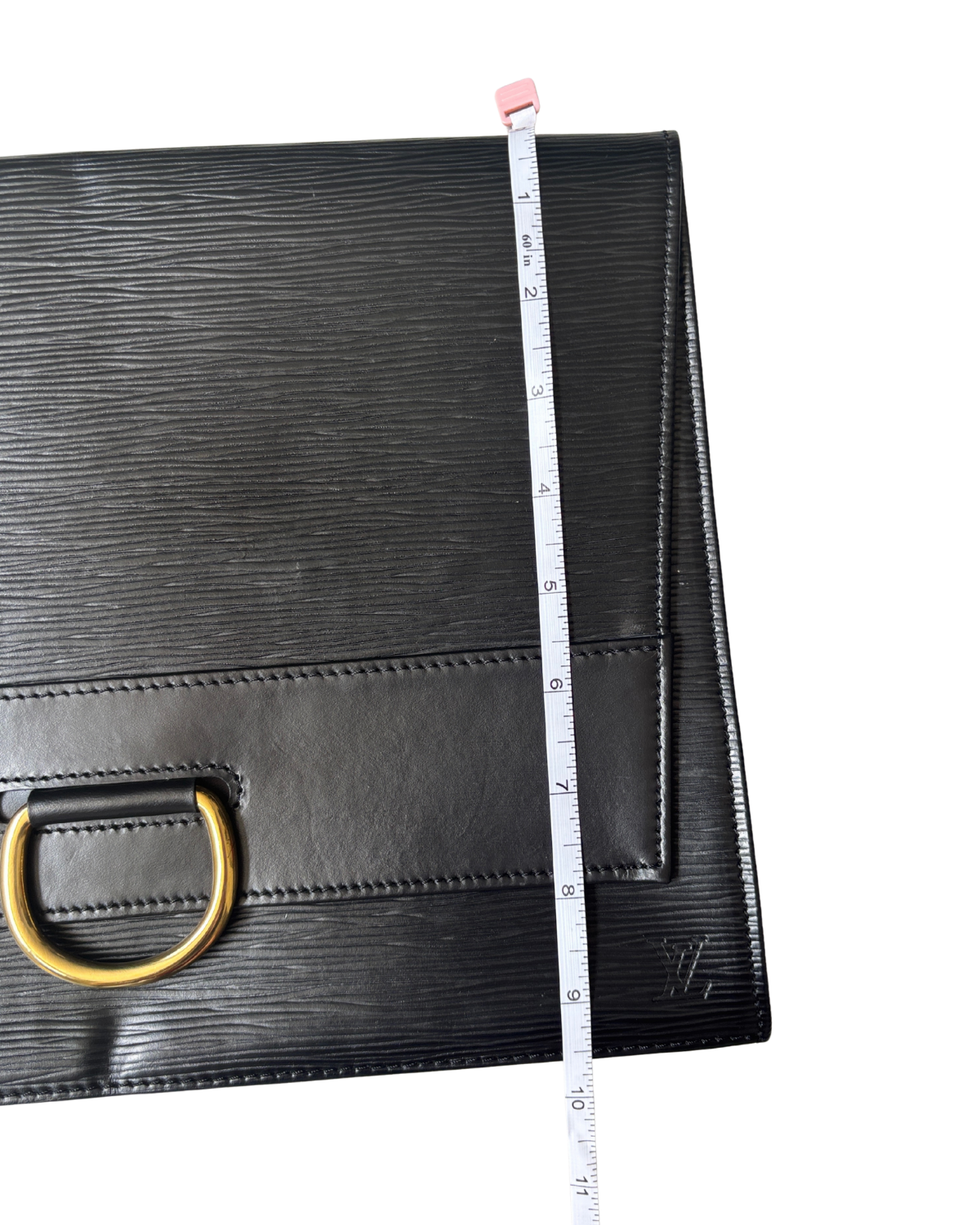 Louis Vuitton Black Epi Lena Clutch - FULL SET (1996)