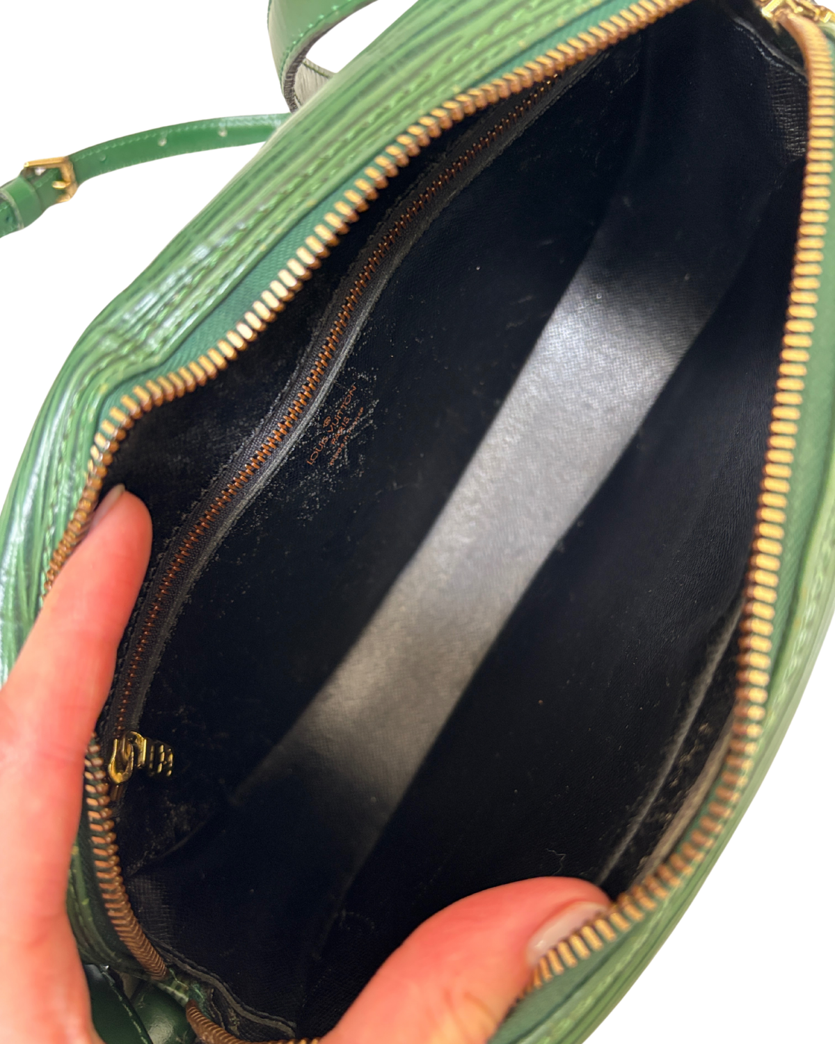 Vintage Louis Vuitton Green Epi Jeune Fille MM (1995)