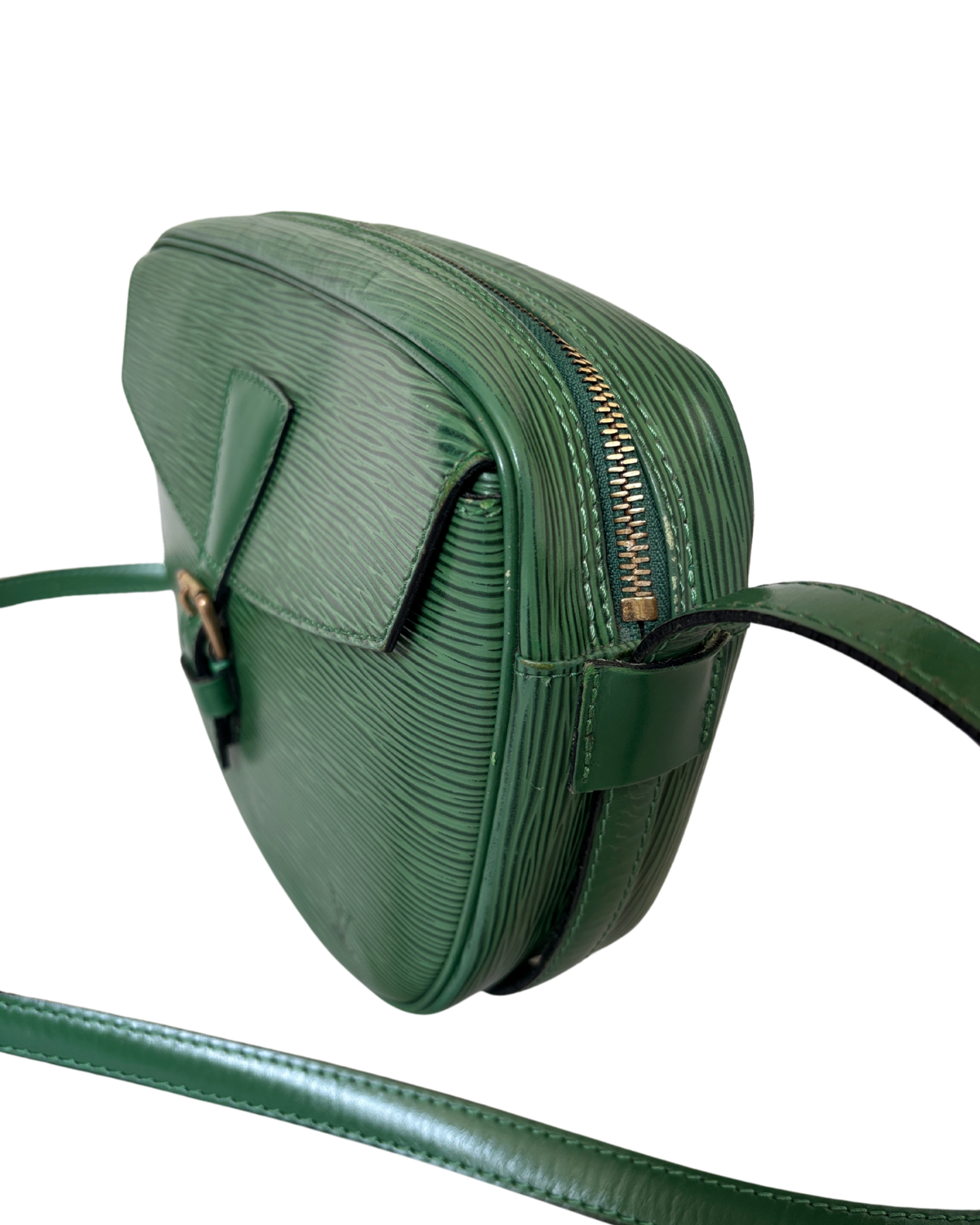 Vintage Louis Vuitton Green Epi Jeune Fille MM (1995)