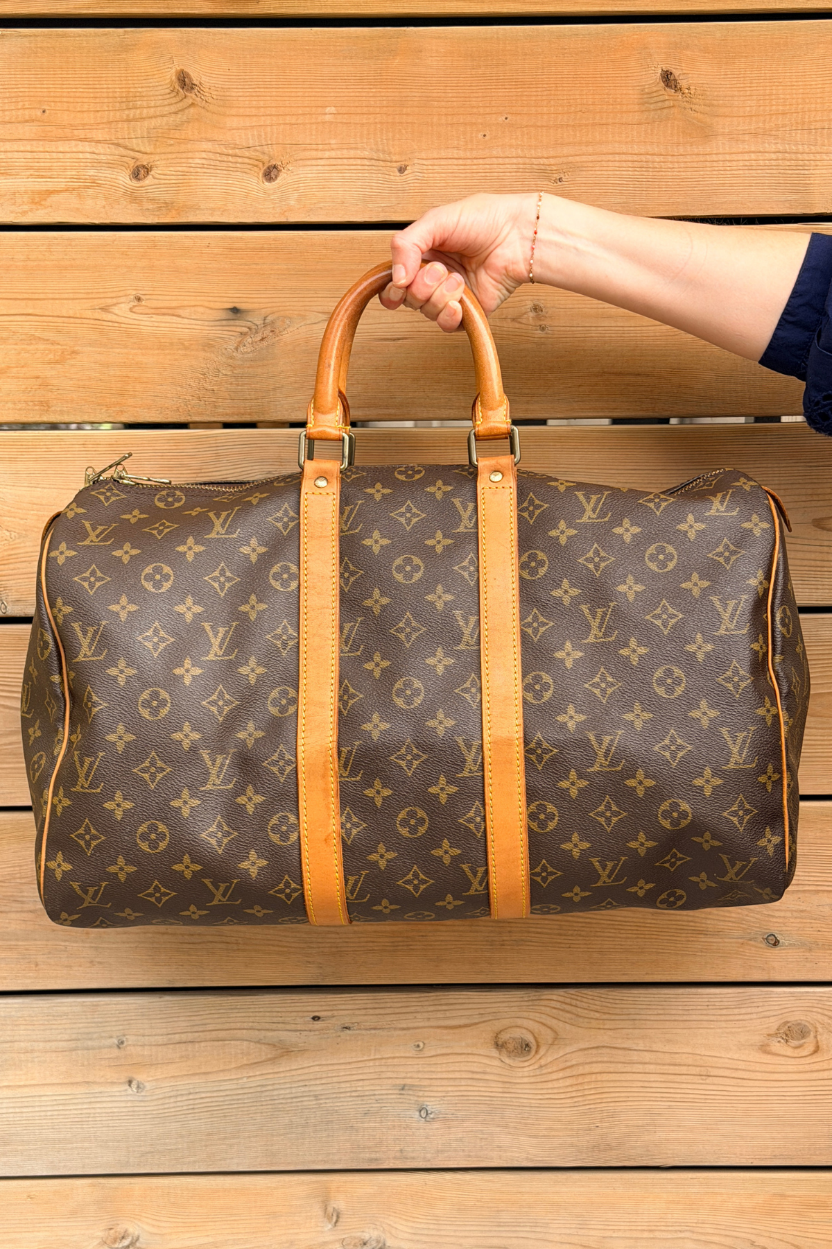 Louis Vuitton Monogram Keepall 45 Travel Bag (1987)