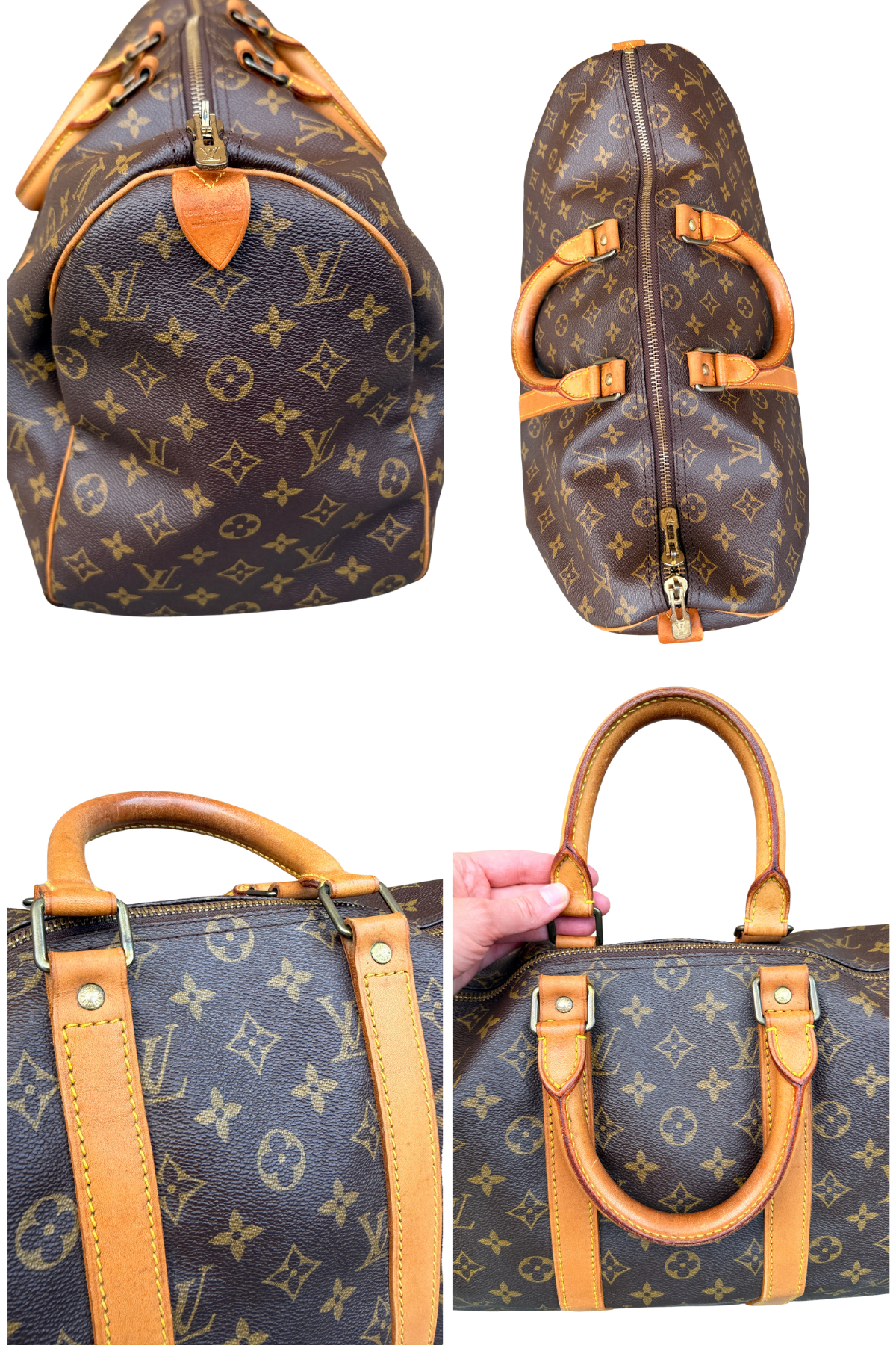 Louis Vuitton Monogram Keepall 45 Travel Bag (1987)